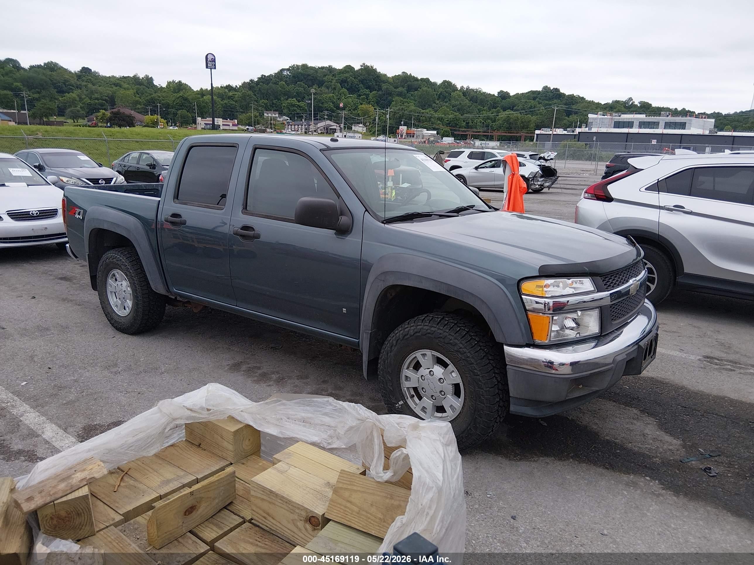 2006 Chevrolet Colorado Lt Green vin: 1GCDT136468192595