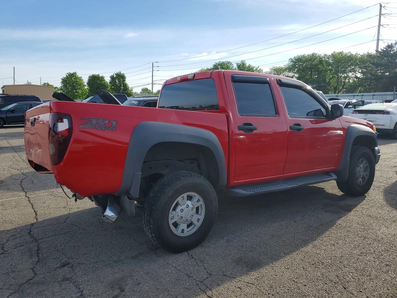 2006 Chevrolet Colorado Red vin: 1GCDT136468248583