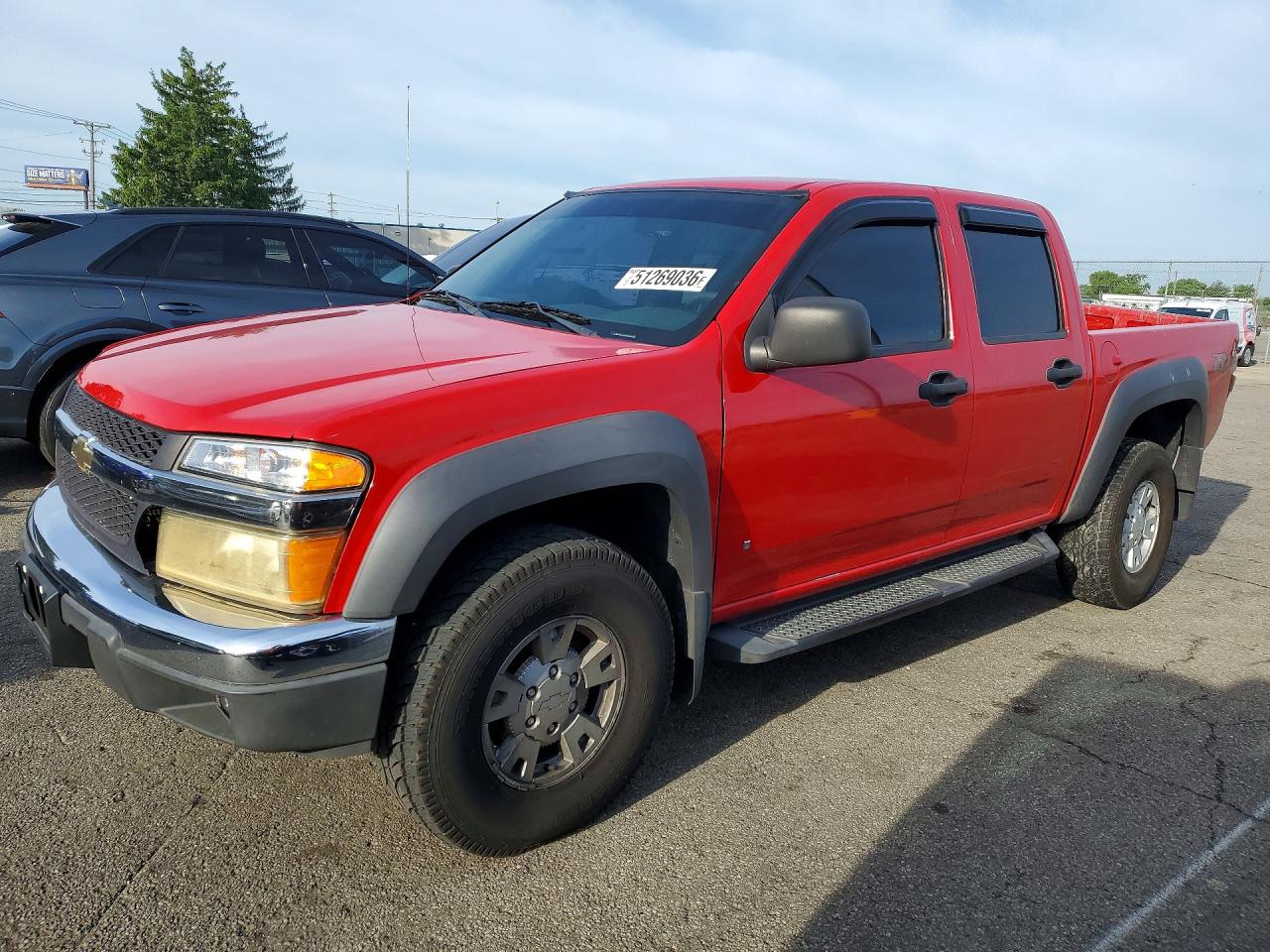 2006 Chevrolet Colorado Red vin: 1GCDT136468248583