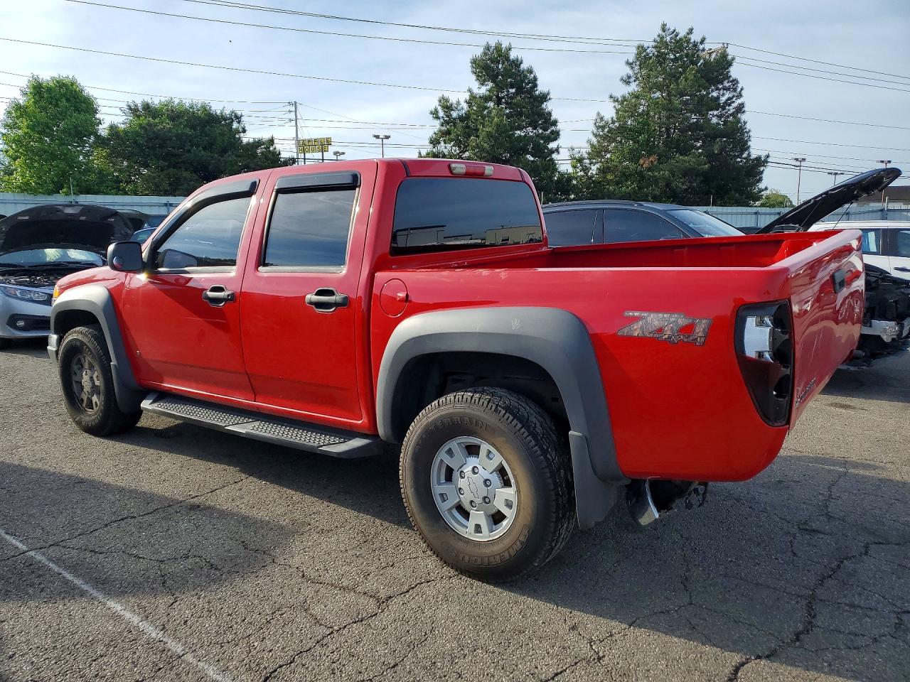 2006 Chevrolet Colorado Red vin: 1GCDT136468248583