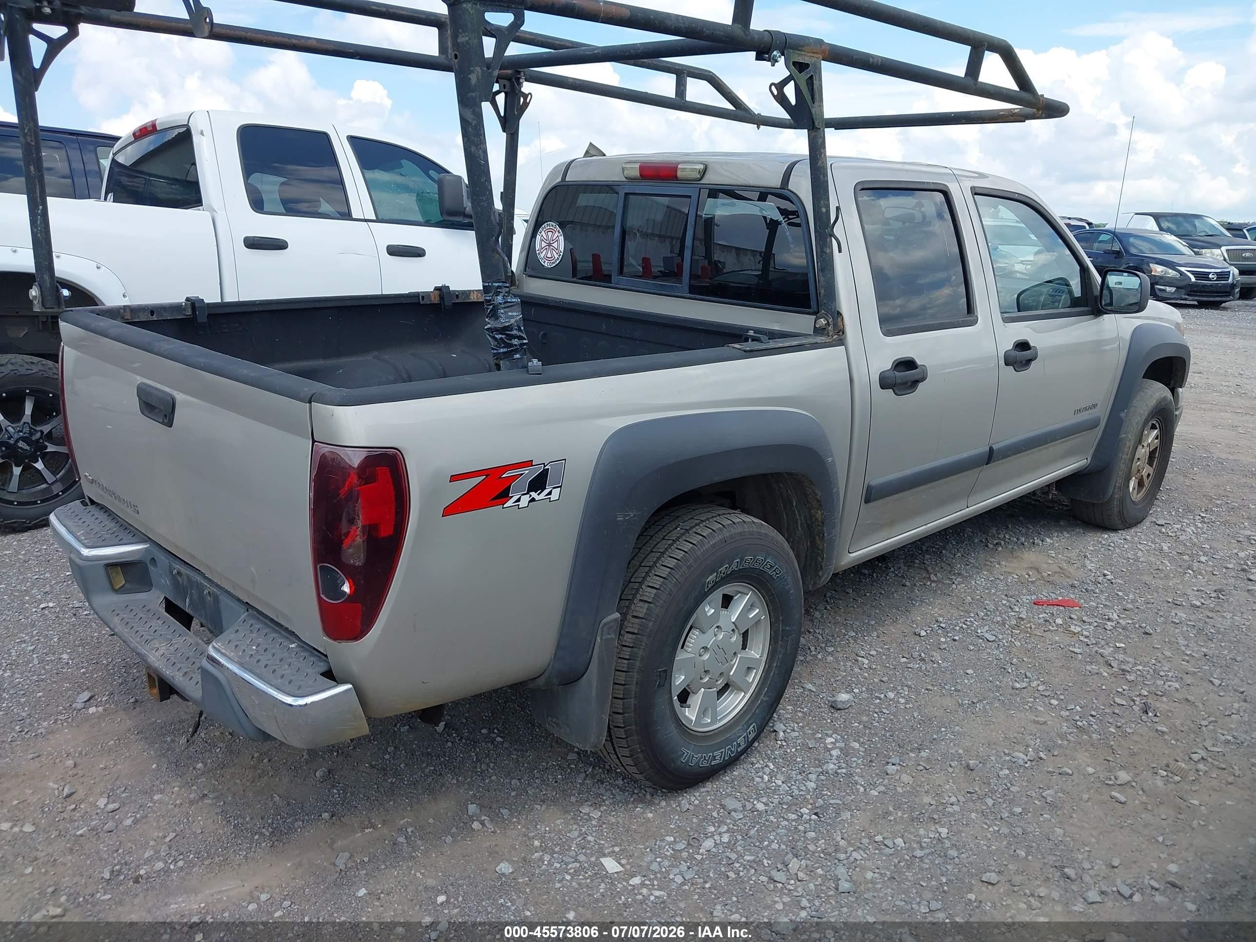 2004 Chevrolet Colorado Ls Silver vin: 1GCDT136548192313