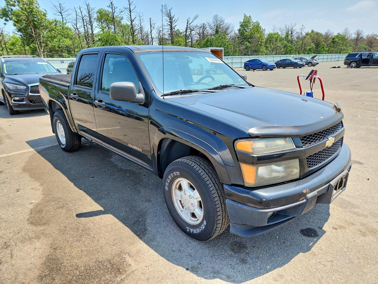 2005 Chevrolet Colorado Black vin: 1GCDT136558113045
