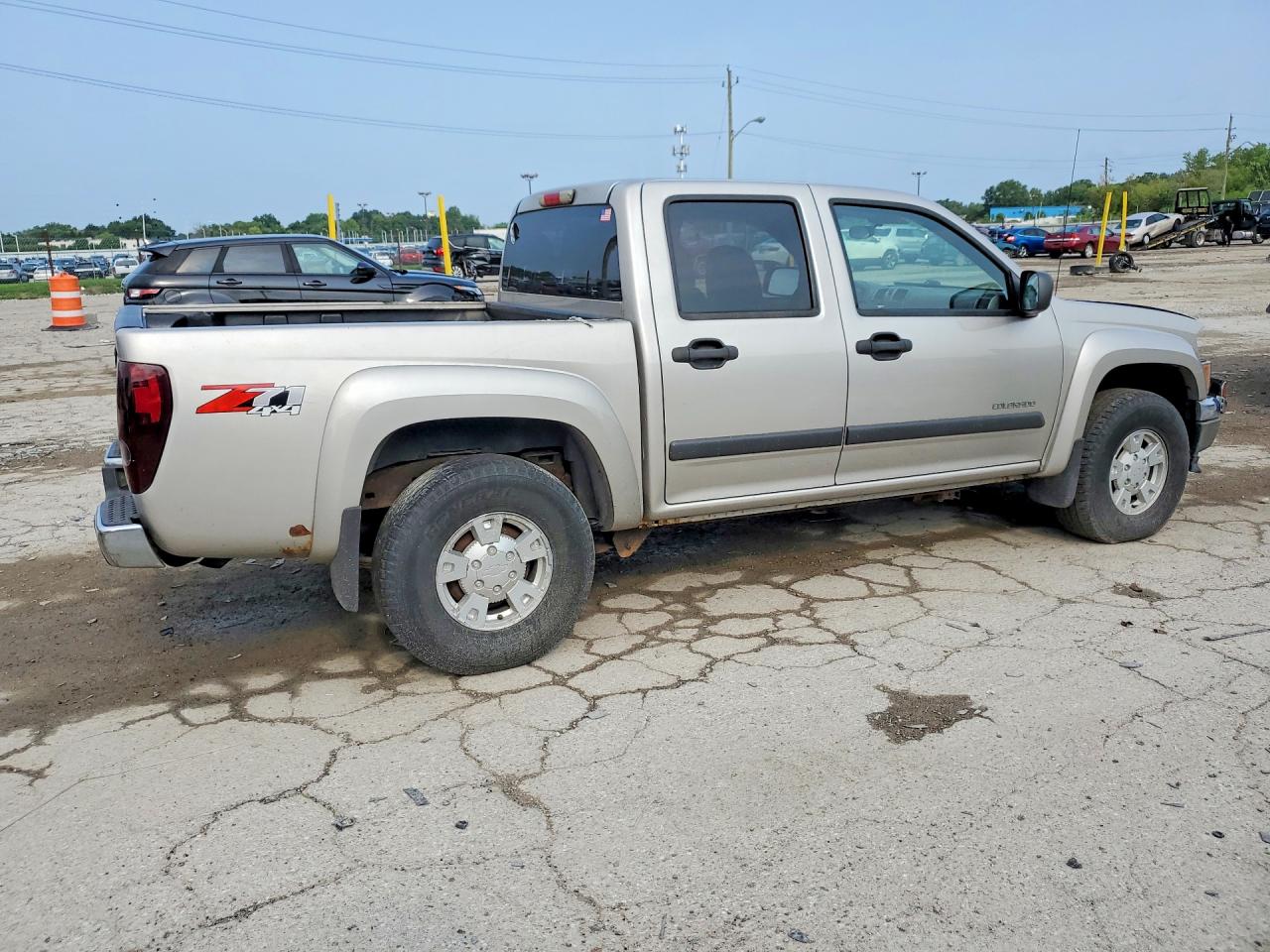2005 Chevrolet Colorado Серебряный vin: 1GCDT136558210097