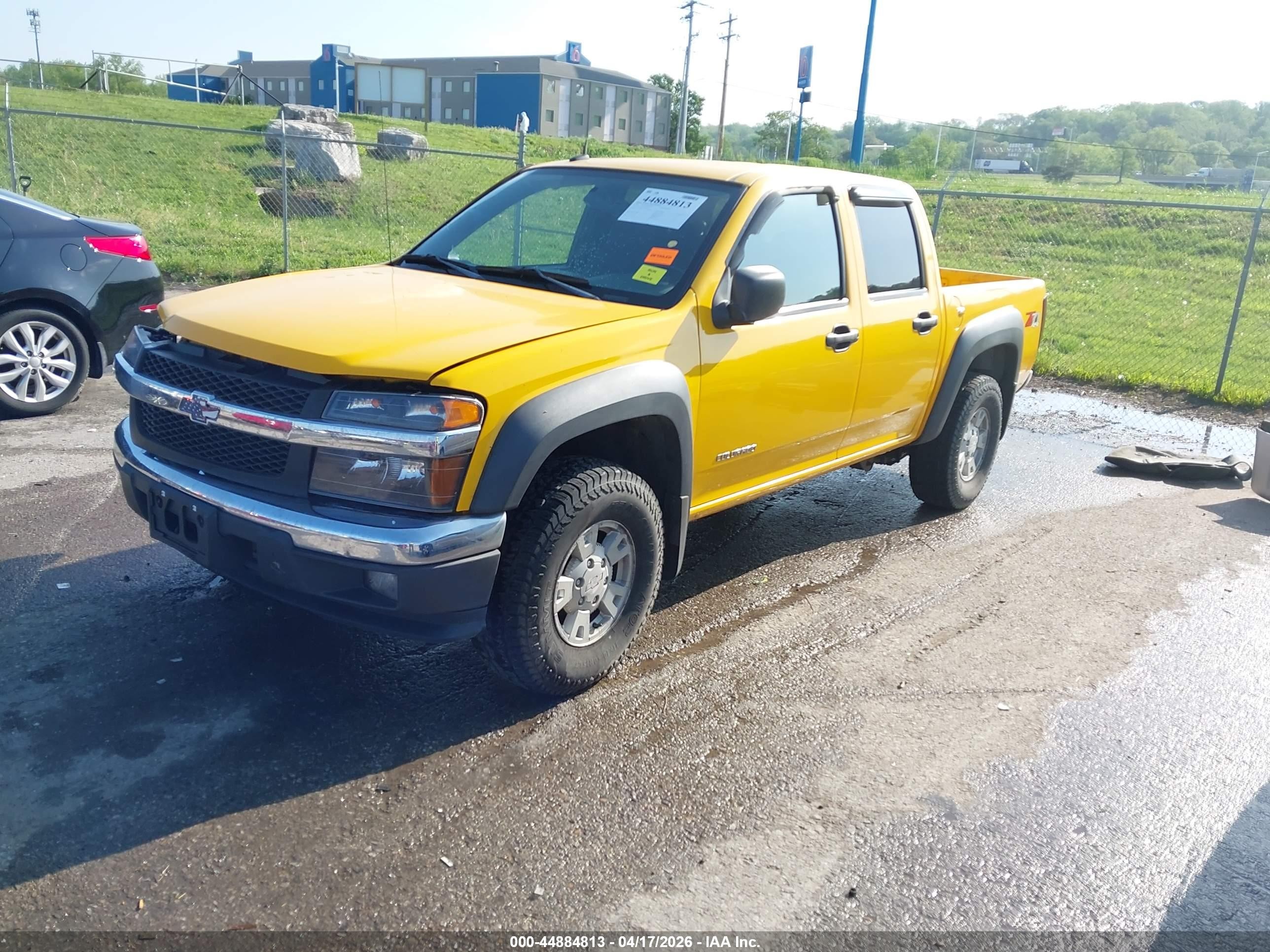 2005 Chevrolet Colorado 1sf Ls Z71 Yellow vin: 1GCDT136558230933