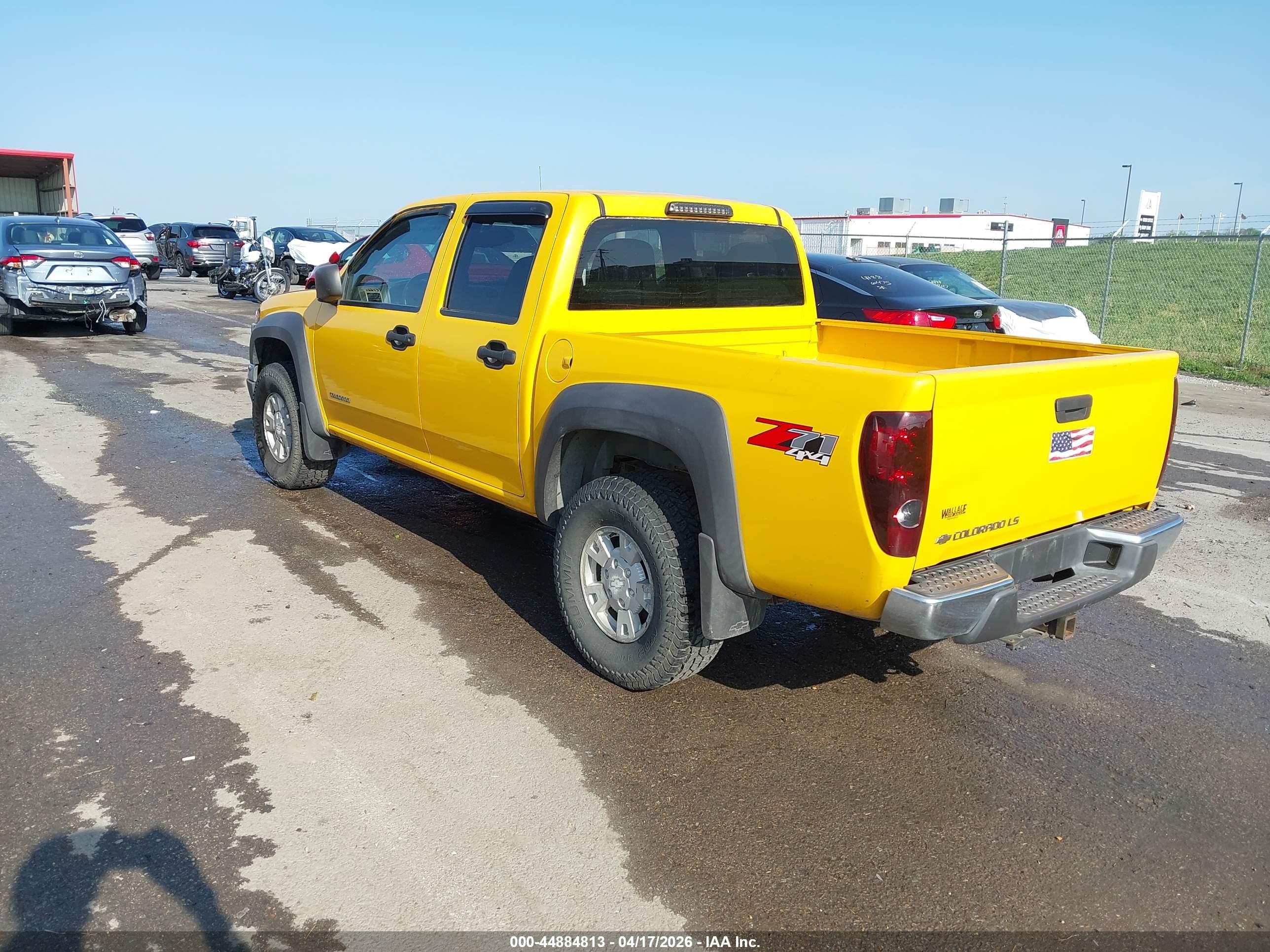 2005 Chevrolet Colorado 1sf Ls Z71 Yellow vin: 1GCDT136558230933