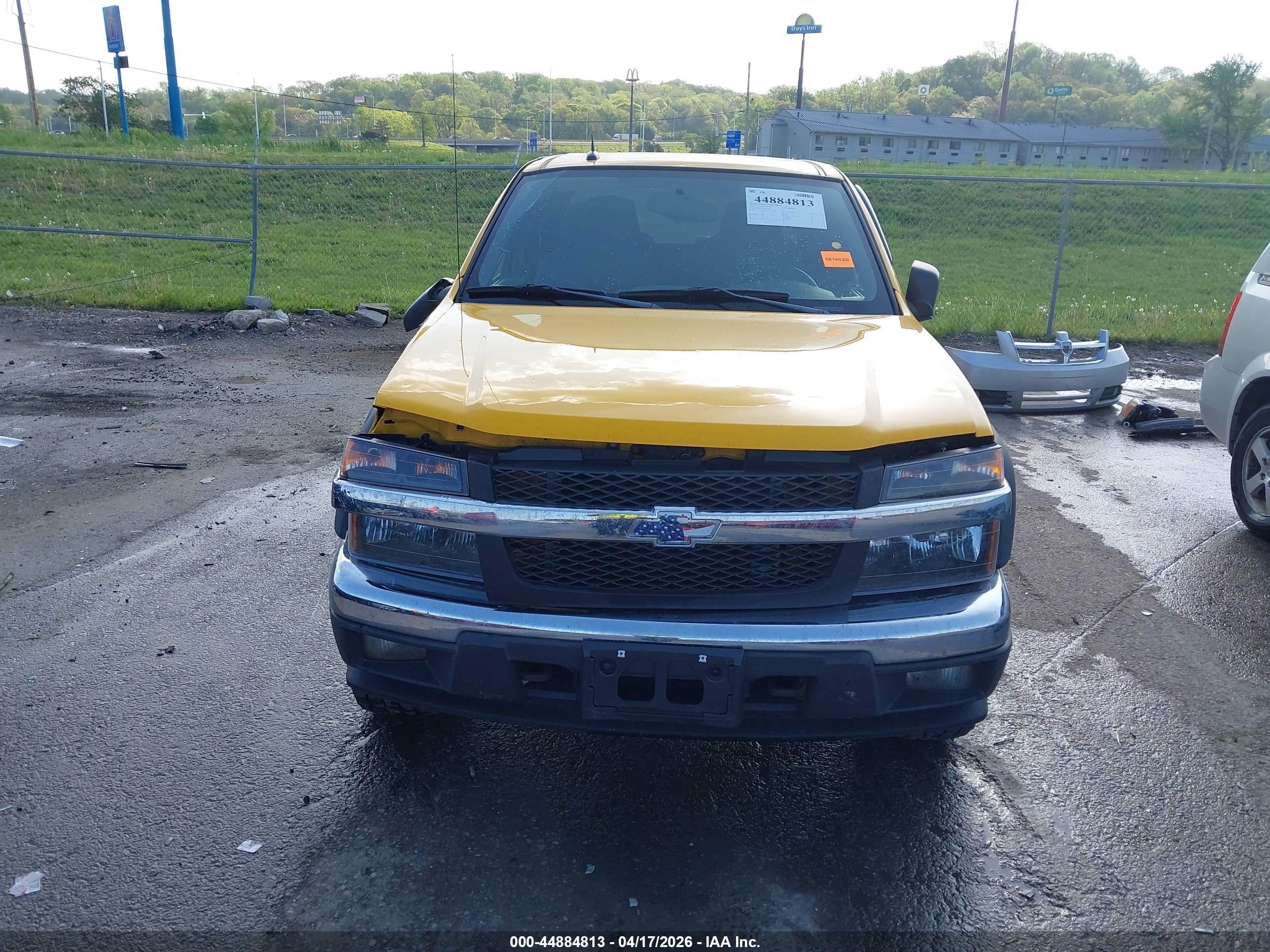 2005 Chevrolet Colorado 1sf Ls Z71 Yellow vin: 1GCDT136558230933
