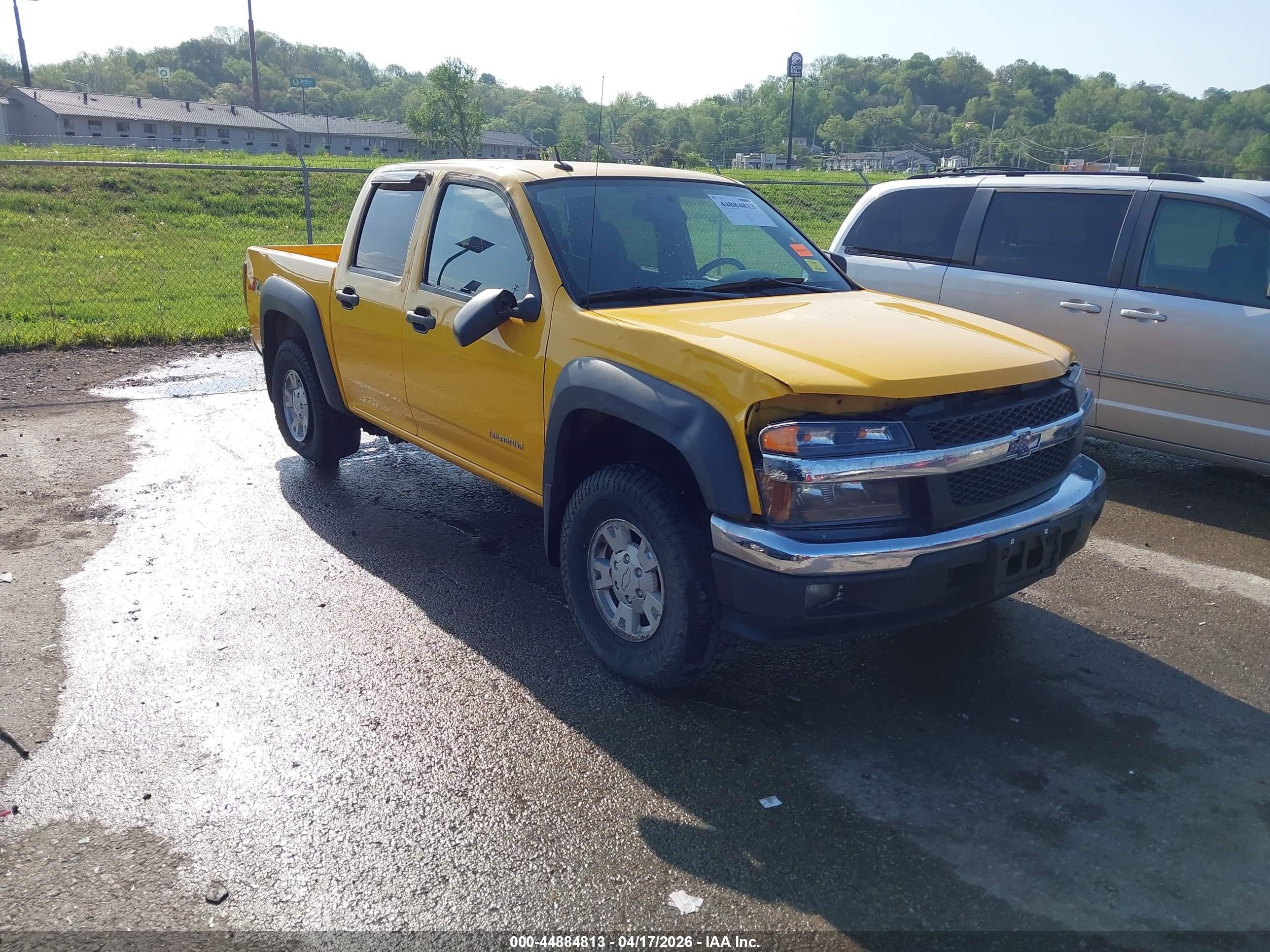 2005 Chevrolet Colorado 1sf Ls Z71 Yellow vin: 1GCDT136558230933