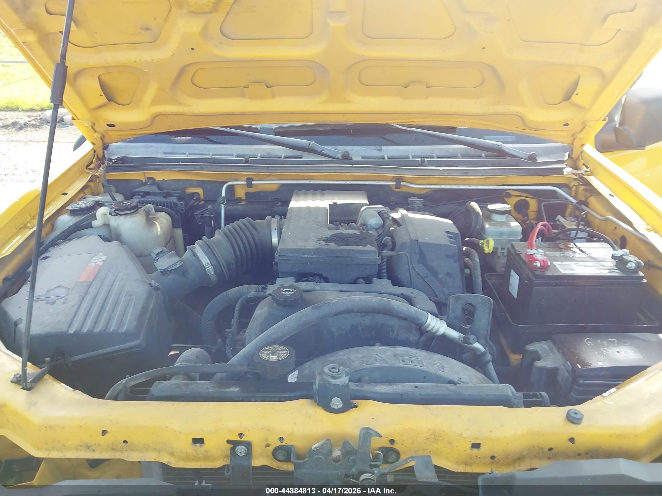2005 Chevrolet Colorado 1sf Ls Z71 Yellow vin: 1GCDT136558230933