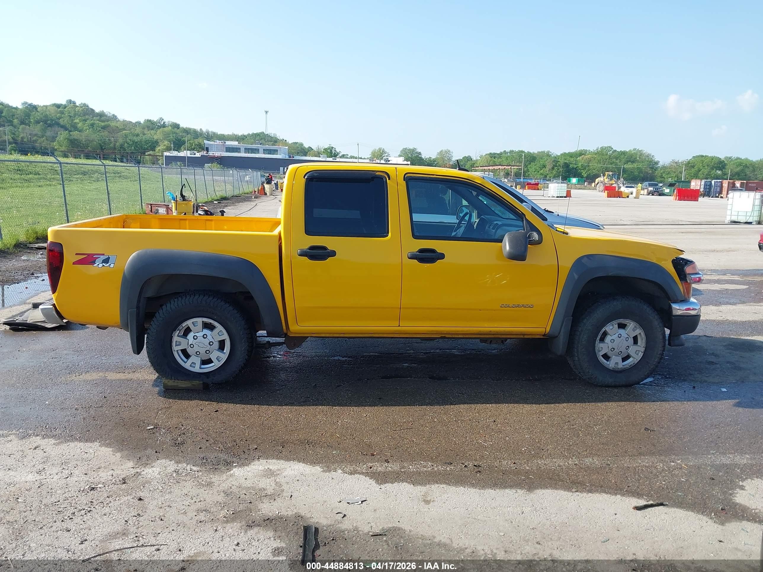 2005 Chevrolet Colorado 1sf Ls Z71 Yellow vin: 1GCDT136558230933