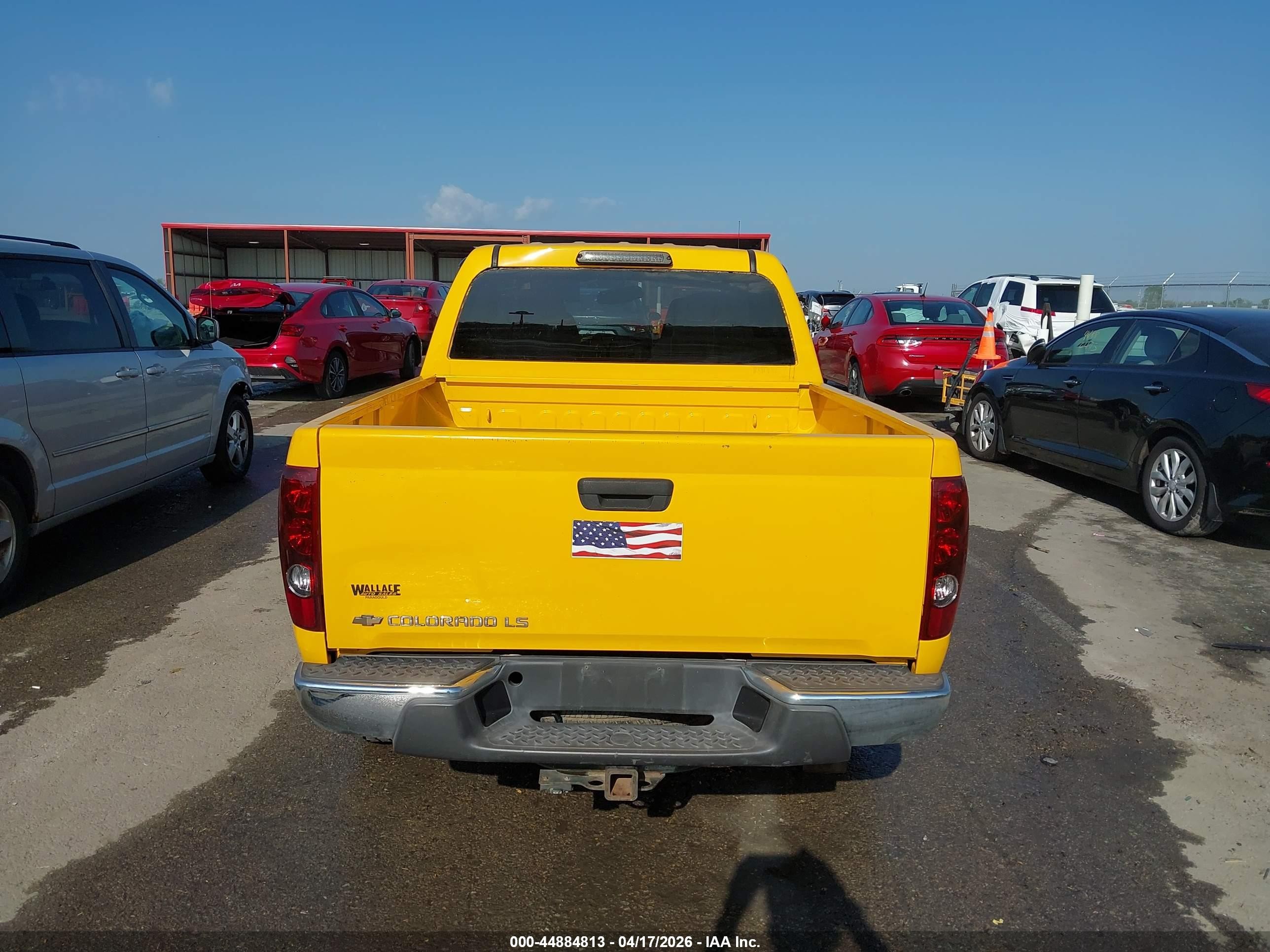 2005 Chevrolet Colorado 1sf Ls Z71 Yellow vin: 1GCDT136558230933