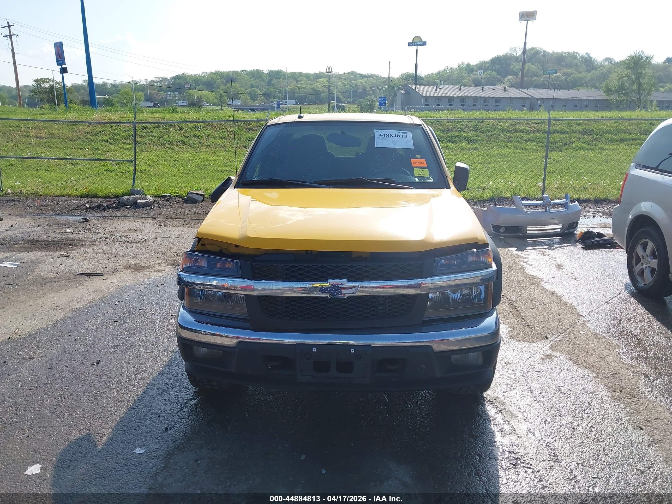 2005 Chevrolet Colorado 1sf Ls Z71 Yellow vin: 1GCDT136558230933