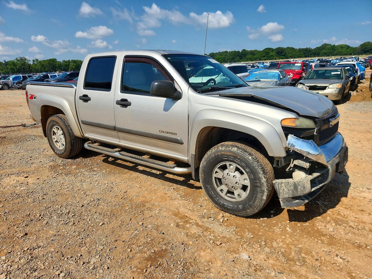 2005 Chevrolet Colorado Brown vin: 1GCDT136558239714