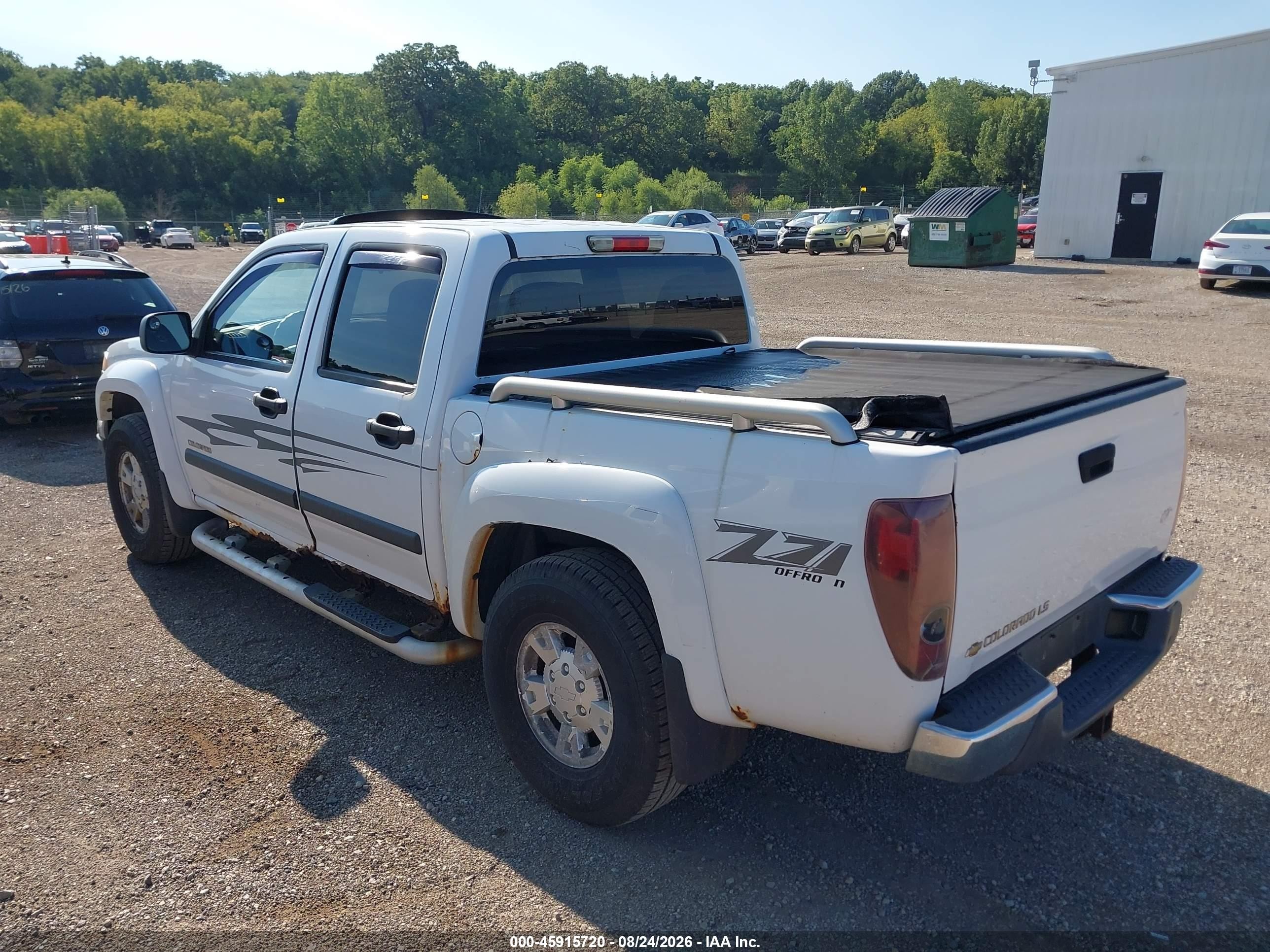 2005 Chevrolet Colorado Ls White vin: 1GCDT136558263866