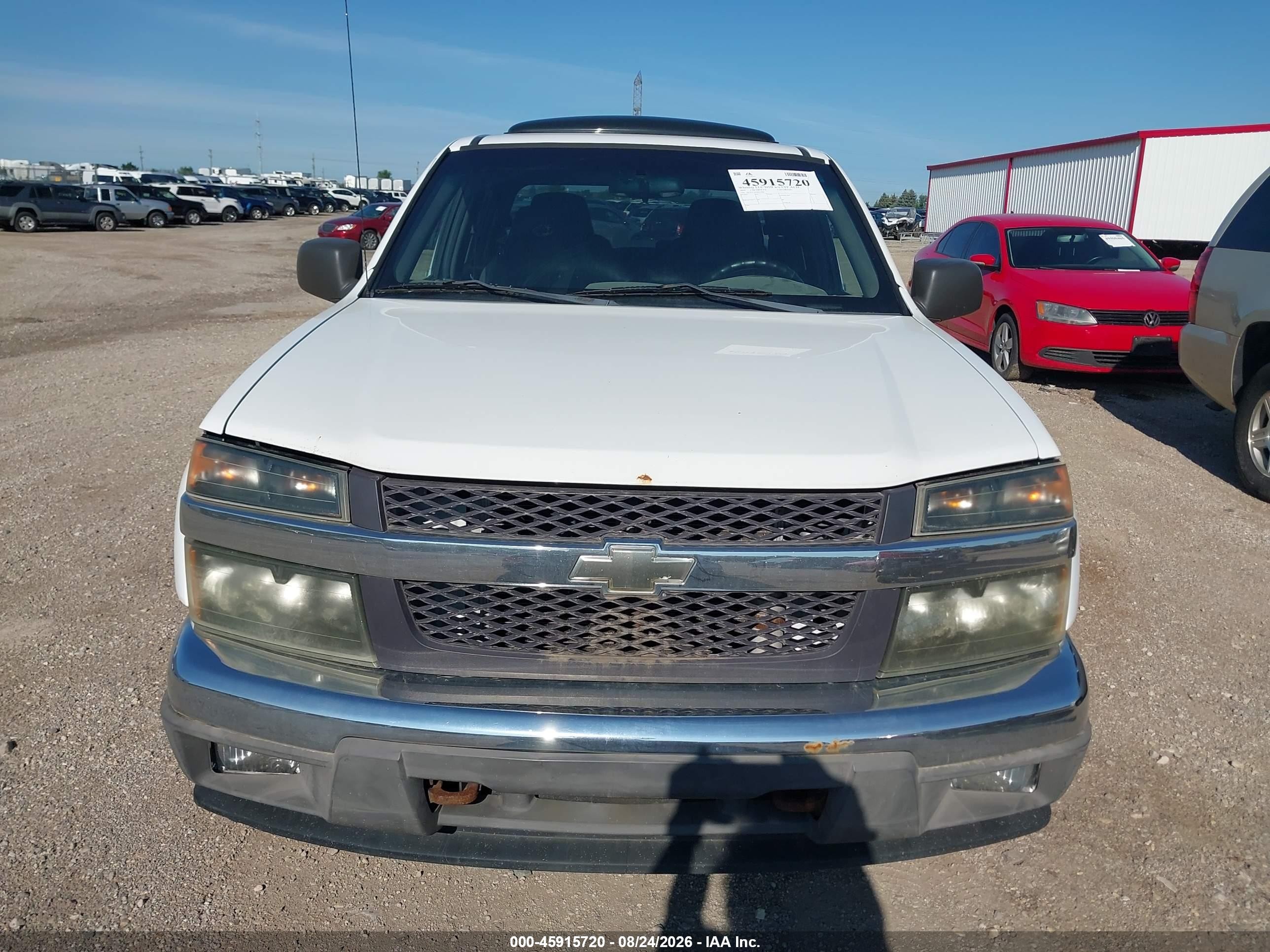 2005 Chevrolet Colorado Ls White vin: 1GCDT136558263866