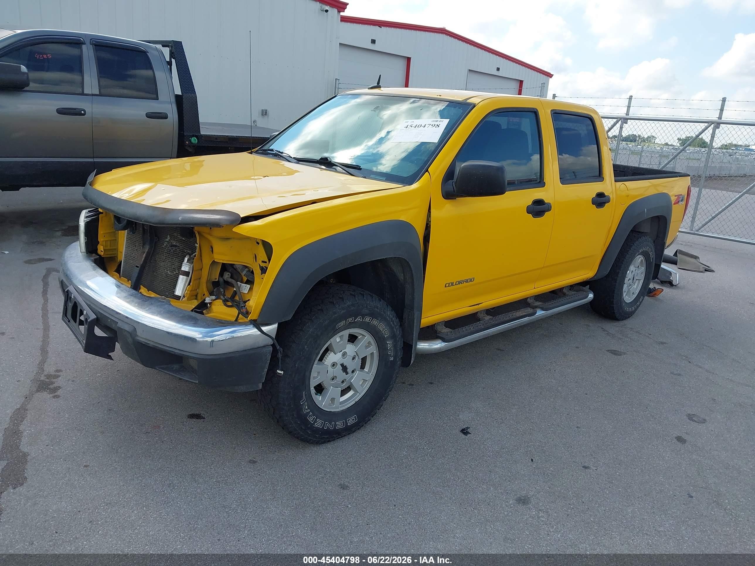2005 Chevrolet Colorado Ls Желтый vin: 1GCDT136558269960