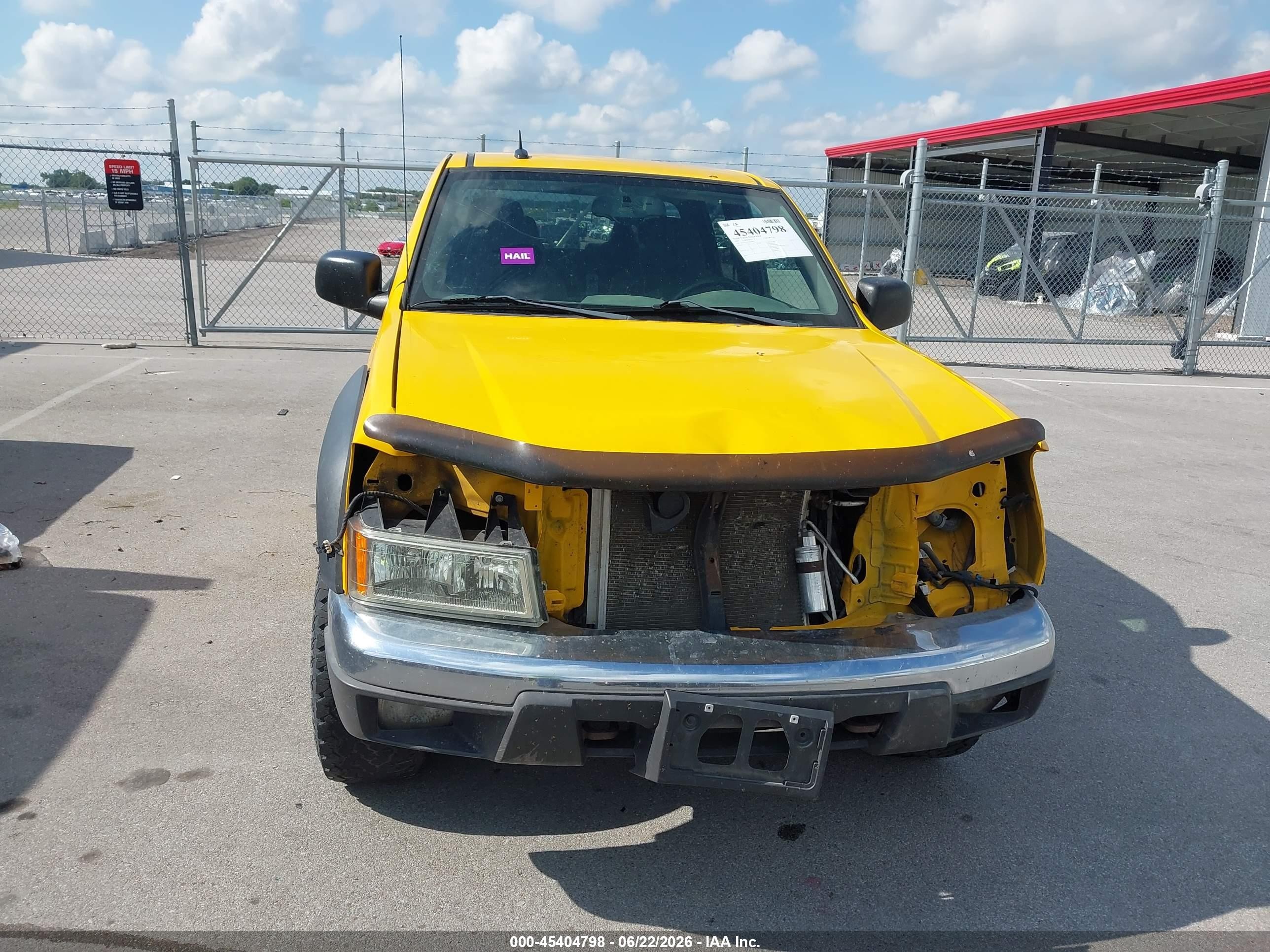 2005 Chevrolet Colorado Ls Желтый vin: 1GCDT136558269960