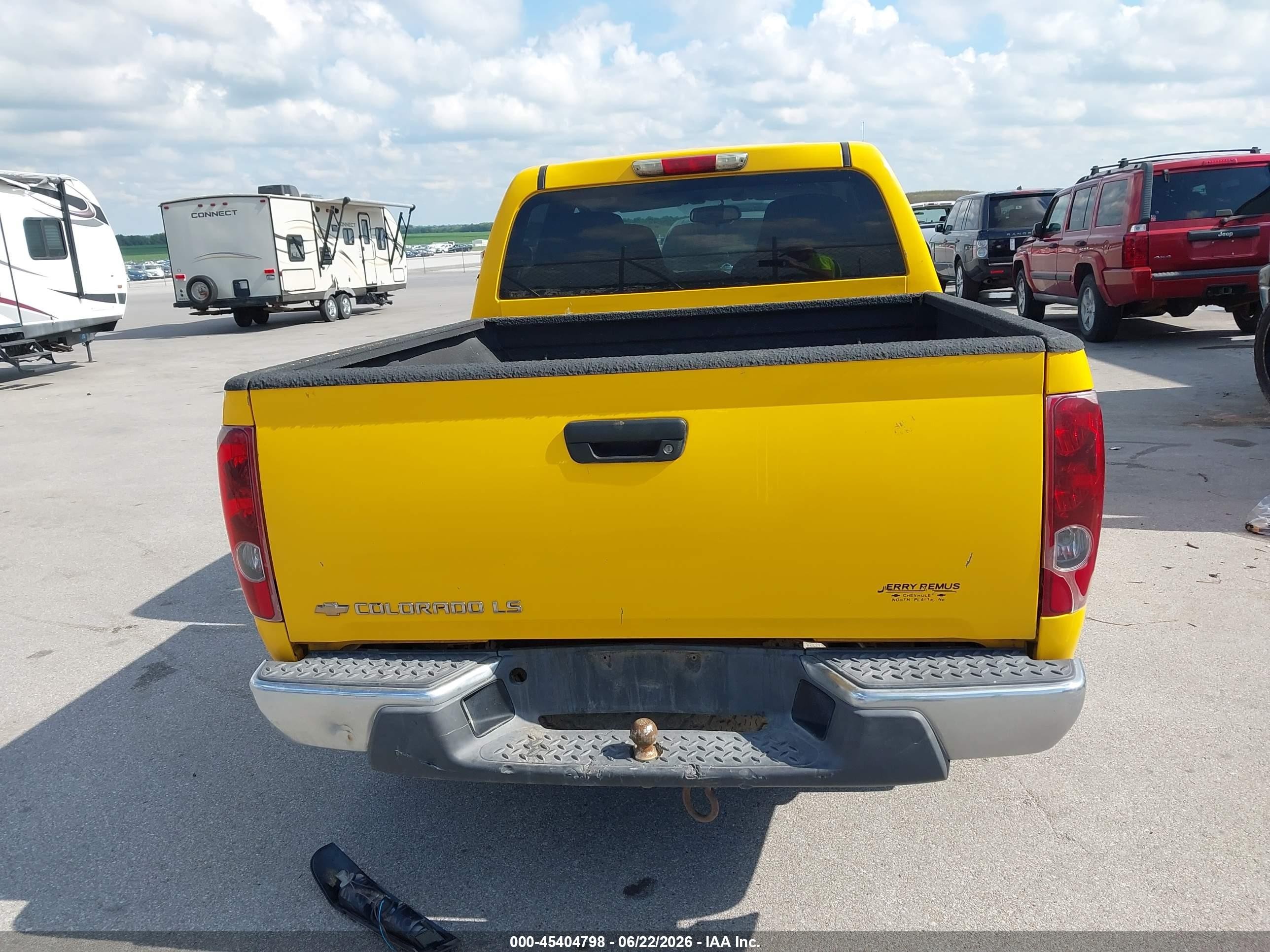 2005 Chevrolet Colorado Ls Желтый vin: 1GCDT136558269960