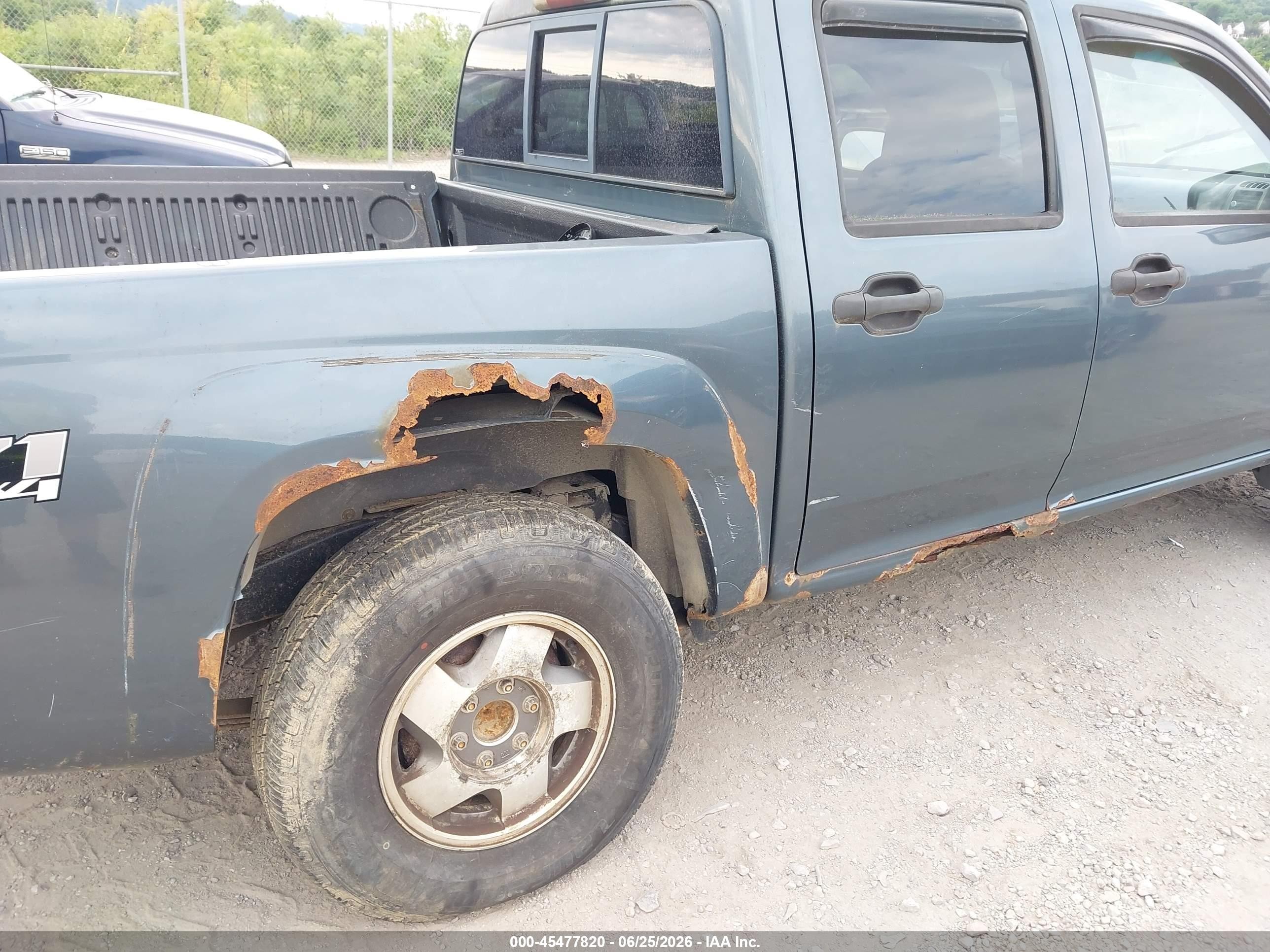 2006 Chevrolet Colorado Lt Blue vin: 1GCDT136568162036