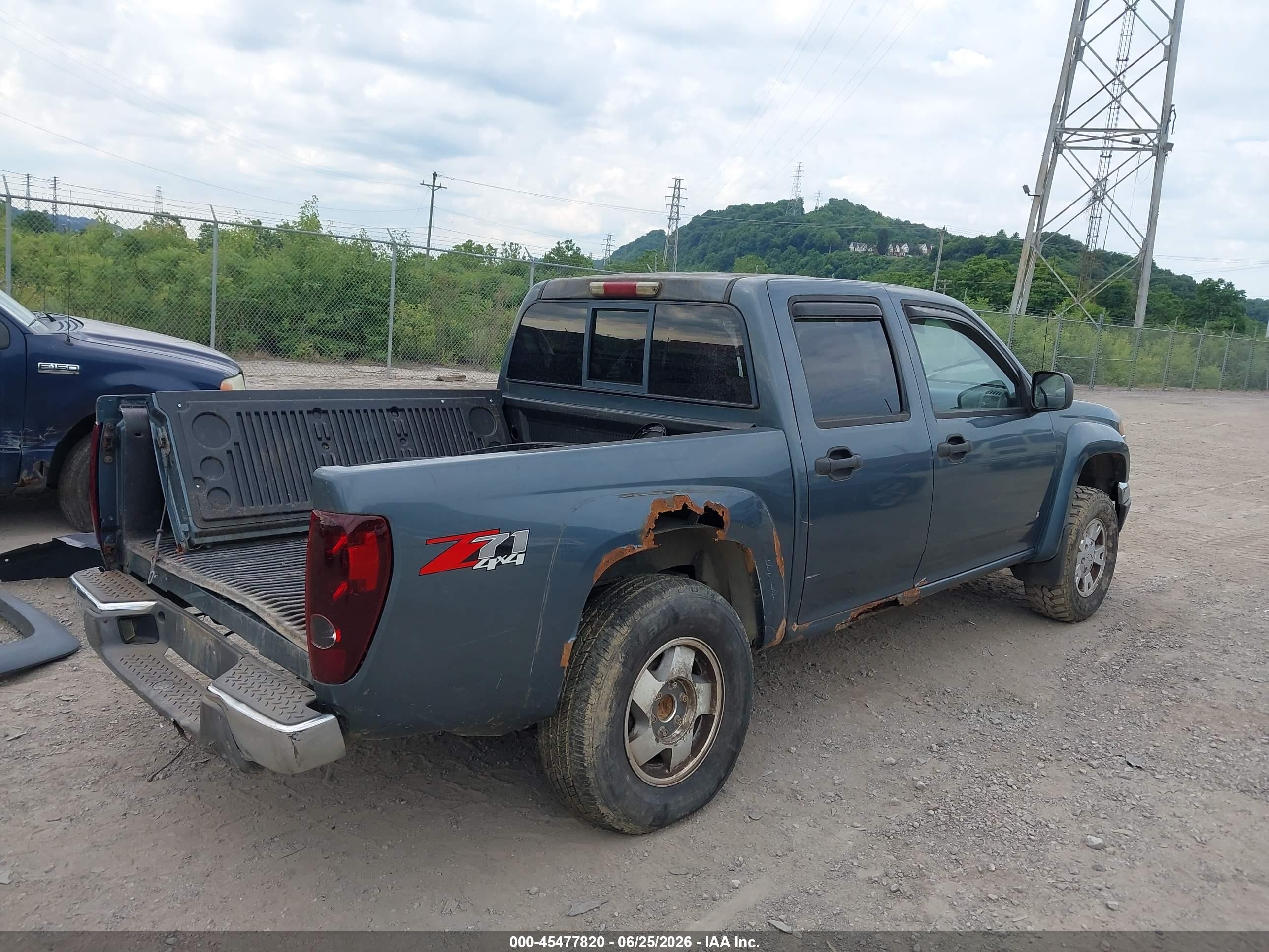 2006 Chevrolet Colorado Lt Blue vin: 1GCDT136568162036