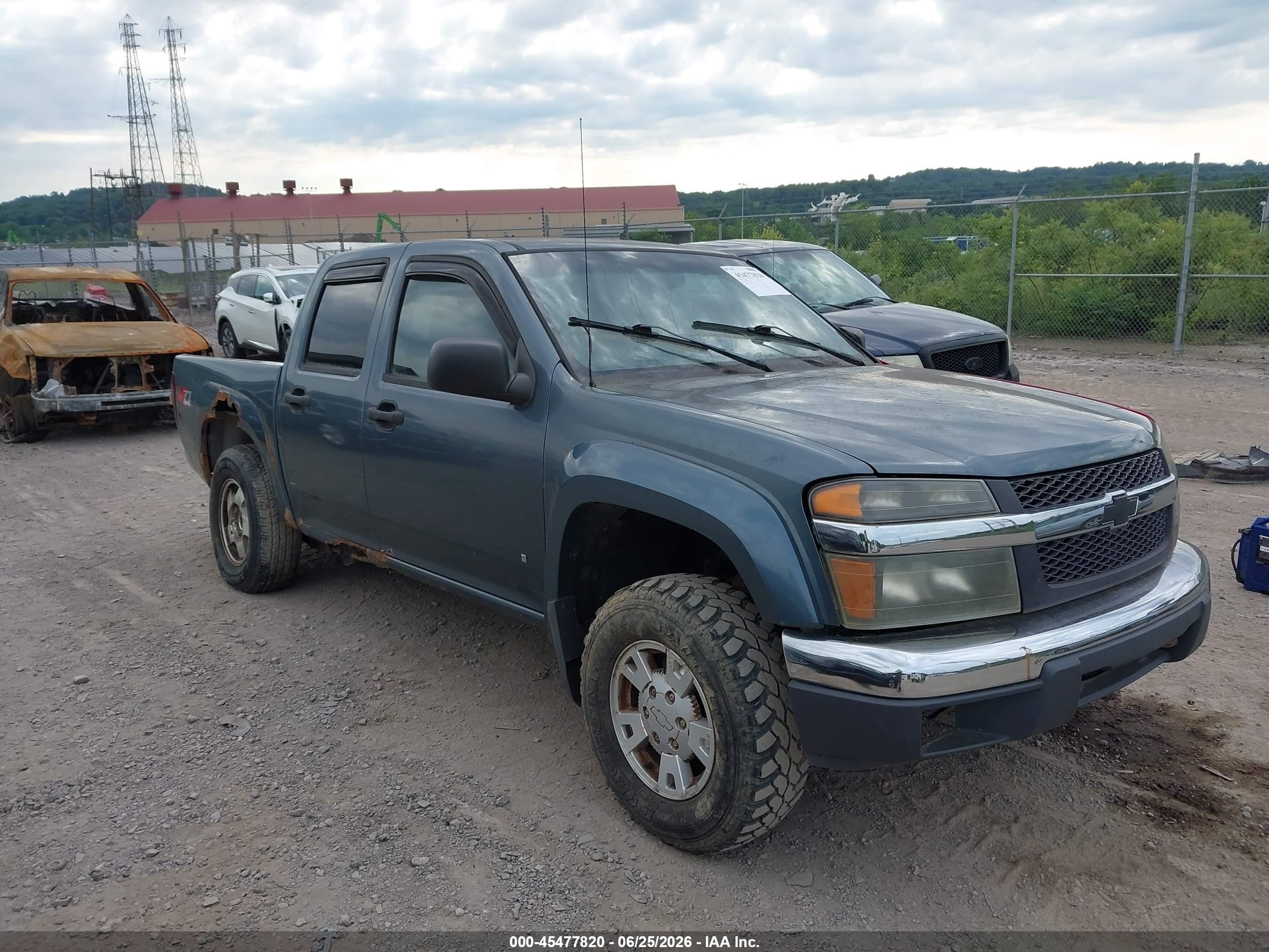 2006 Chevrolet Colorado Lt Blue vin: 1GCDT136568162036