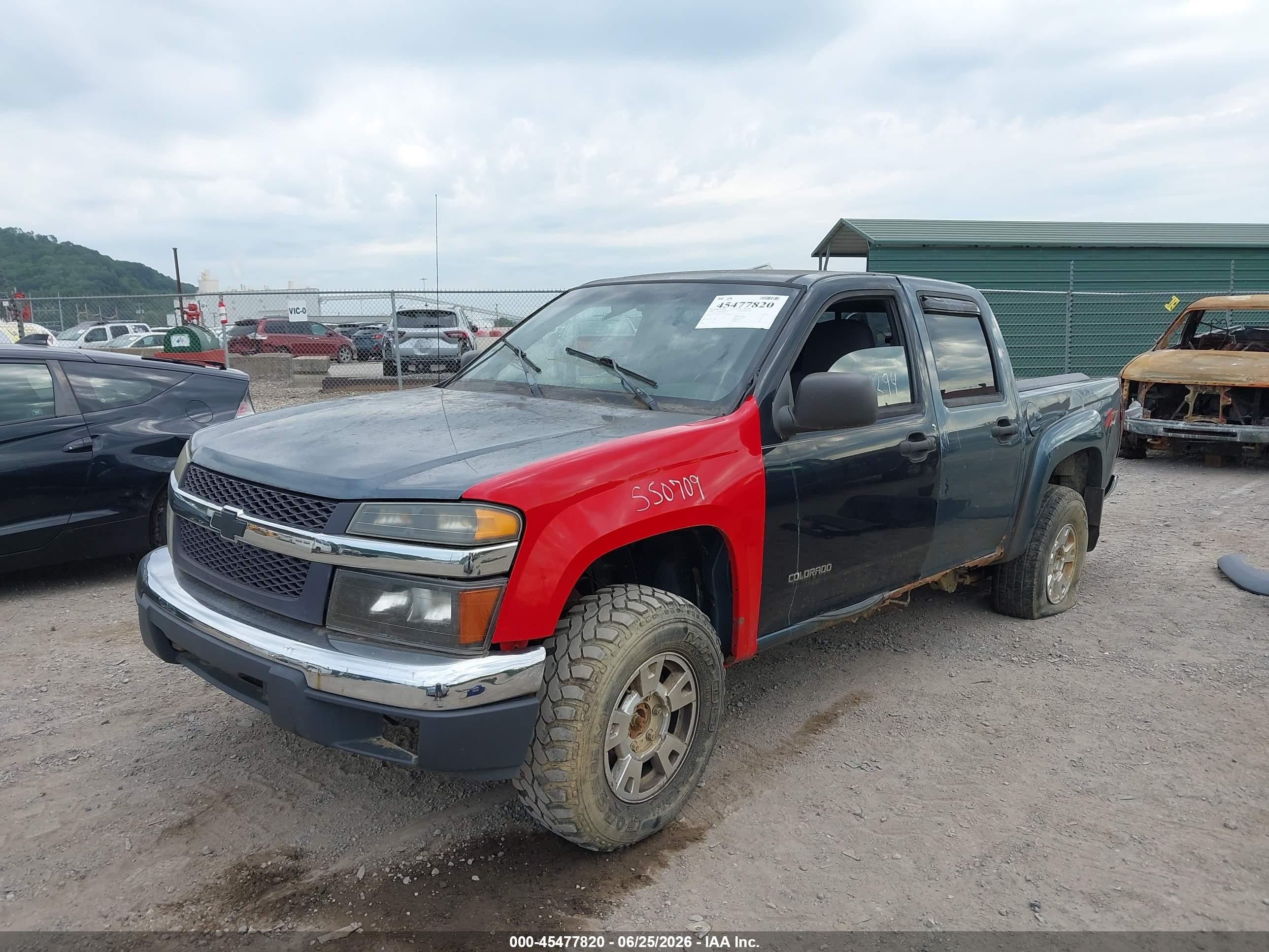 2006 Chevrolet Colorado Lt Blue vin: 1GCDT136568162036