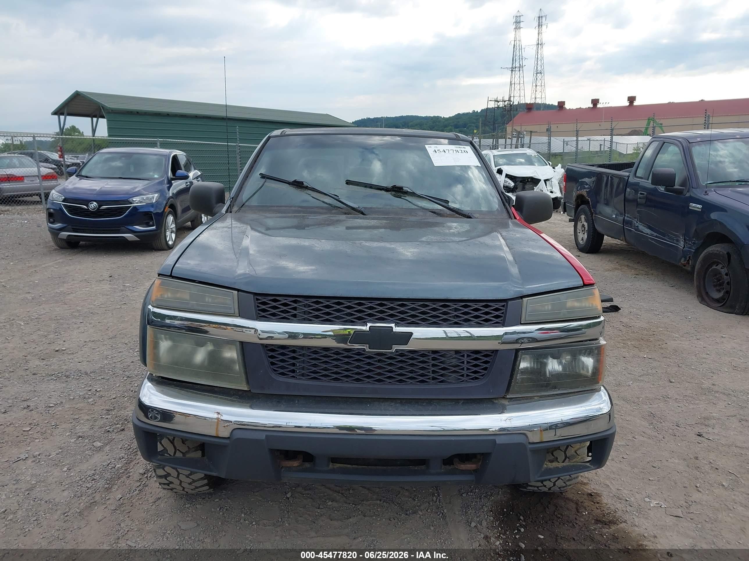 2006 Chevrolet Colorado Lt Blue vin: 1GCDT136568162036
