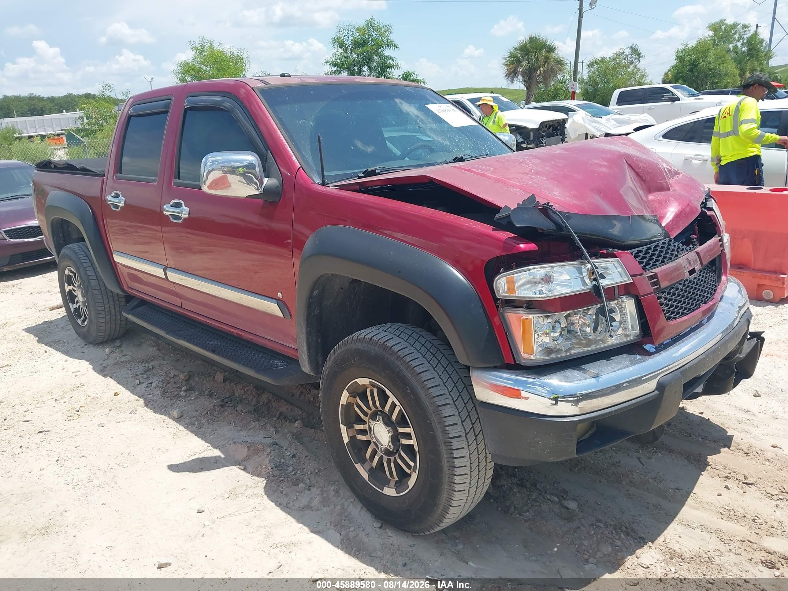 2006 Chevrolet Colorado Lt Red vin: 1GCDT136568233820