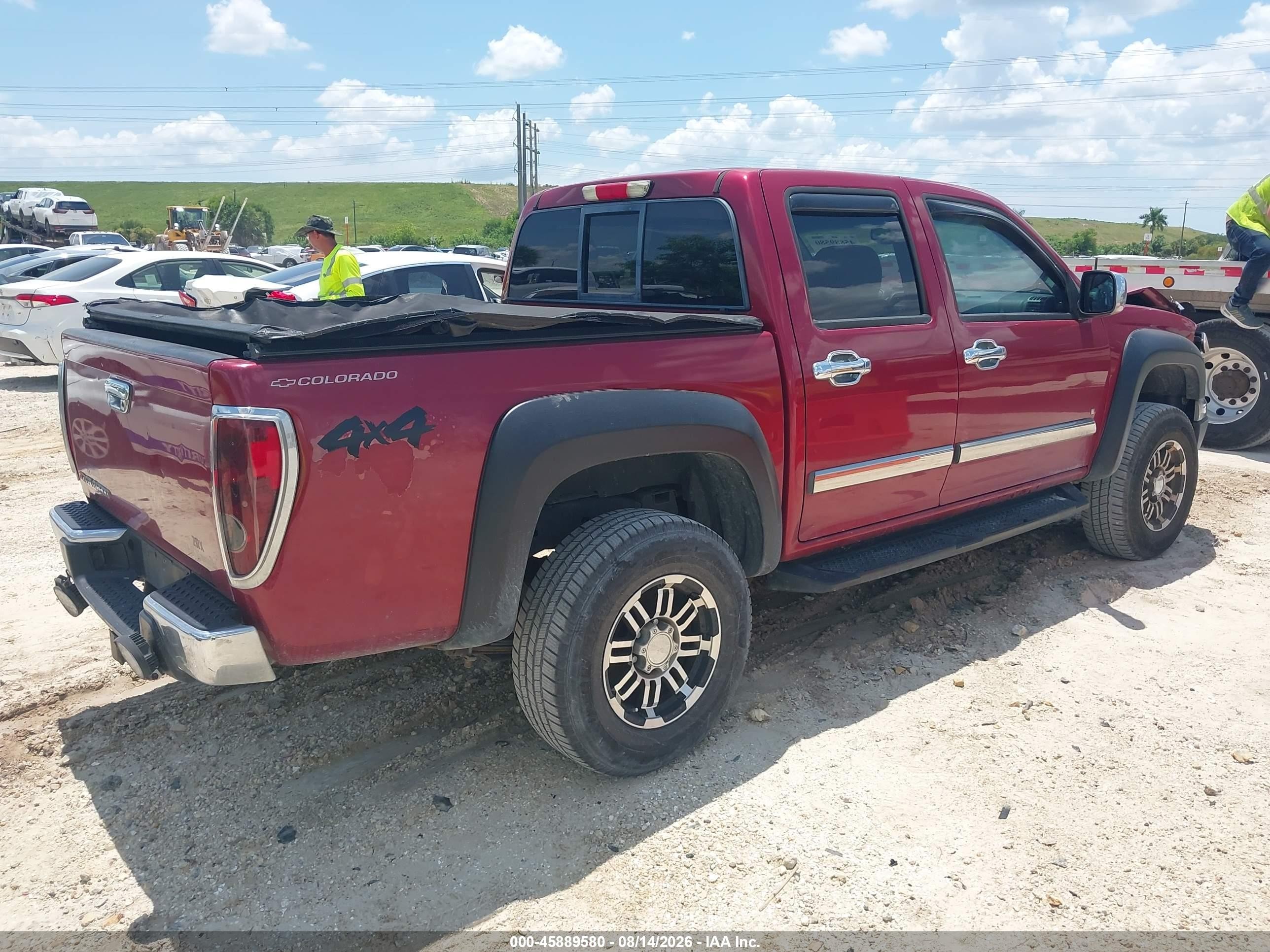 2006 Chevrolet Colorado Lt Red vin: 1GCDT136568233820