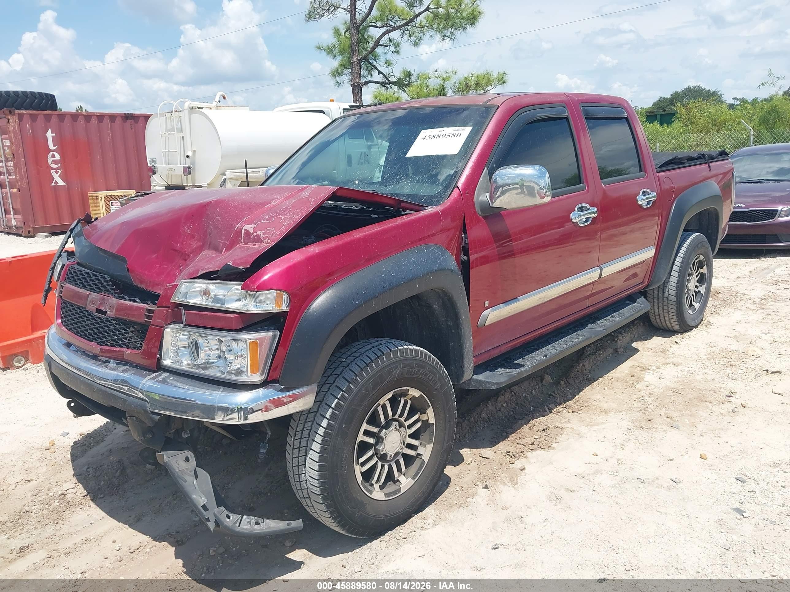 2006 Chevrolet Colorado Lt Red vin: 1GCDT136568233820