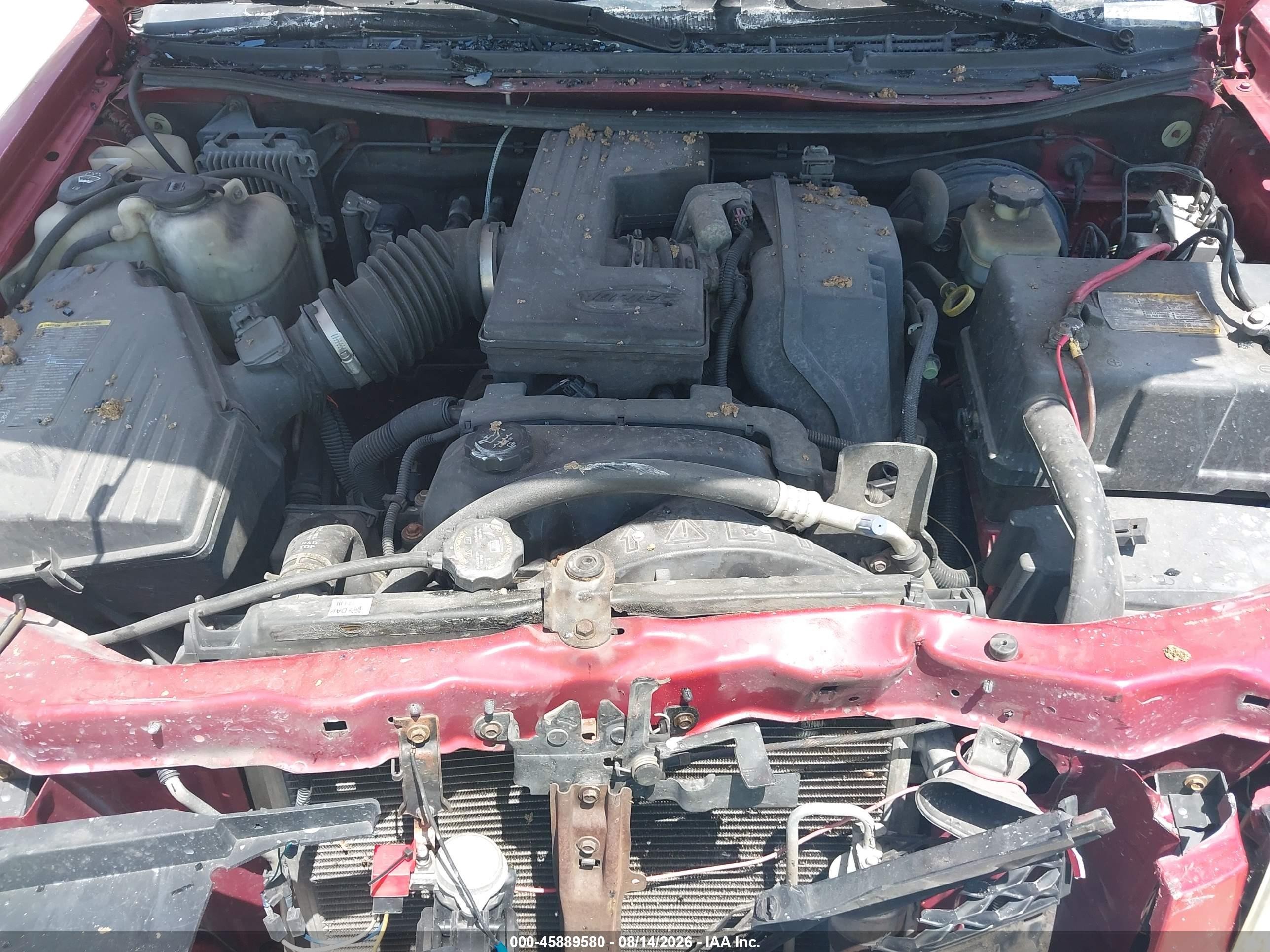 2006 Chevrolet Colorado Lt Red vin: 1GCDT136568233820