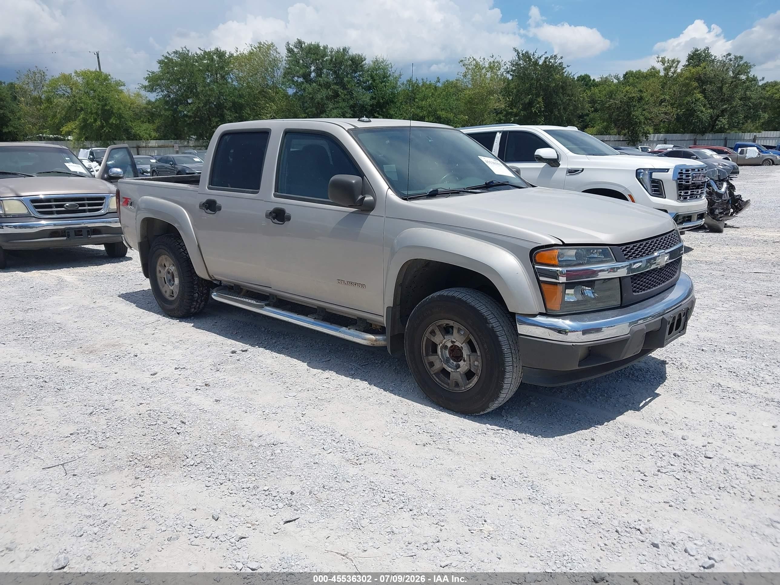 2005 Chevrolet Colorado Ls Champagne vin: 1GCDT136658151044
