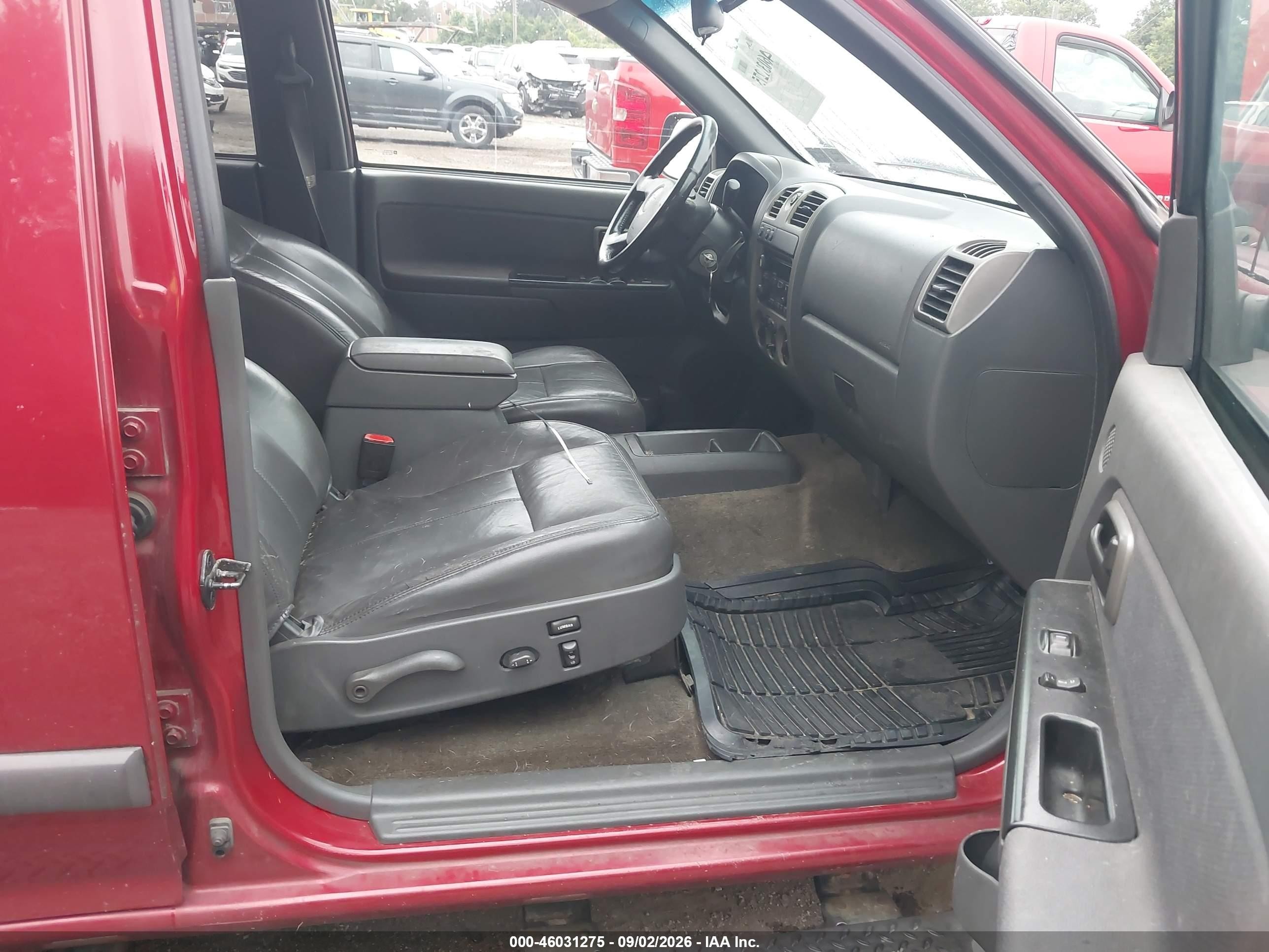 2005 Chevrolet Colorado Ls Red vin: 1GCDT136658192578