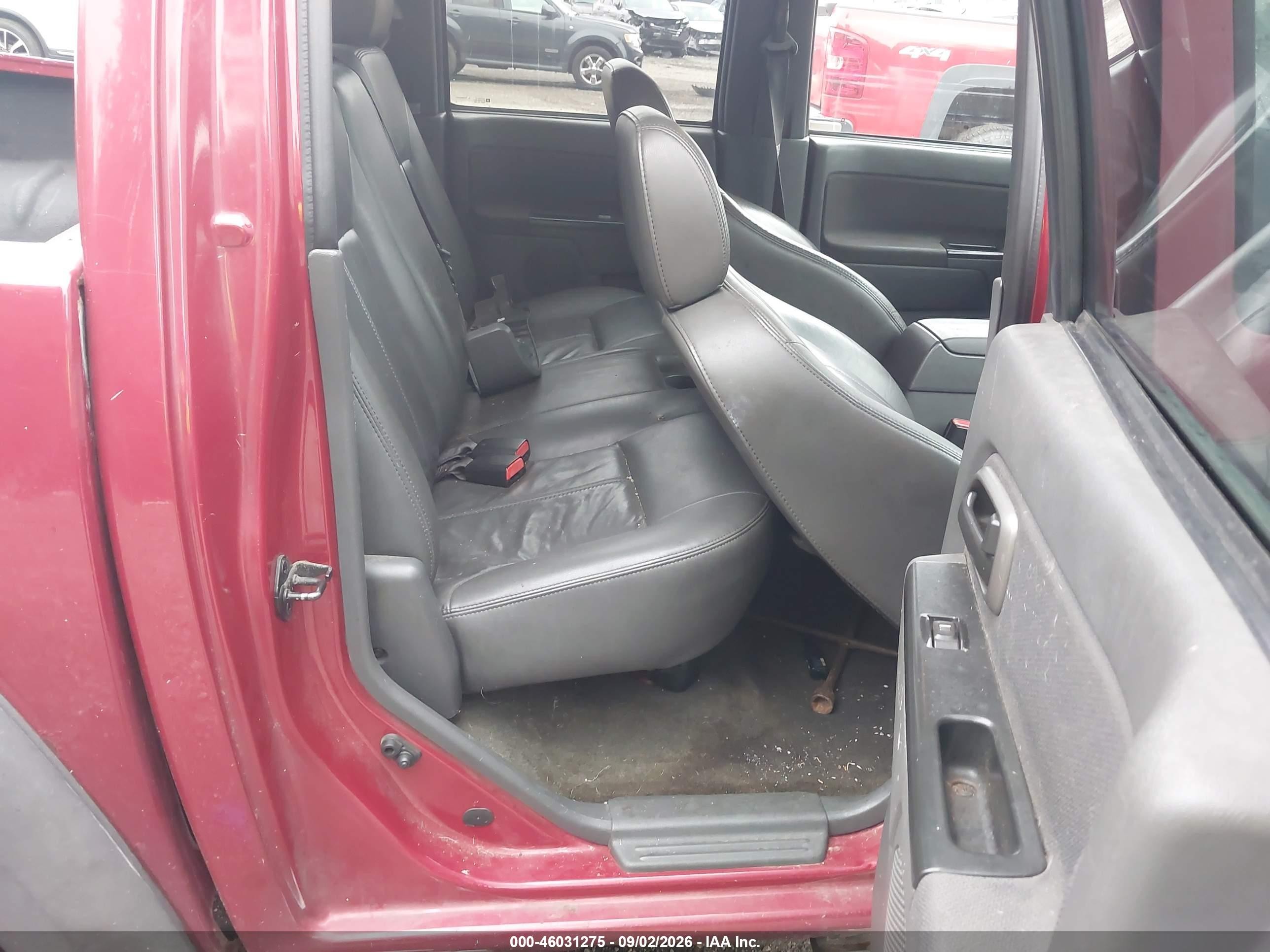 2005 Chevrolet Colorado Ls Red vin: 1GCDT136658192578