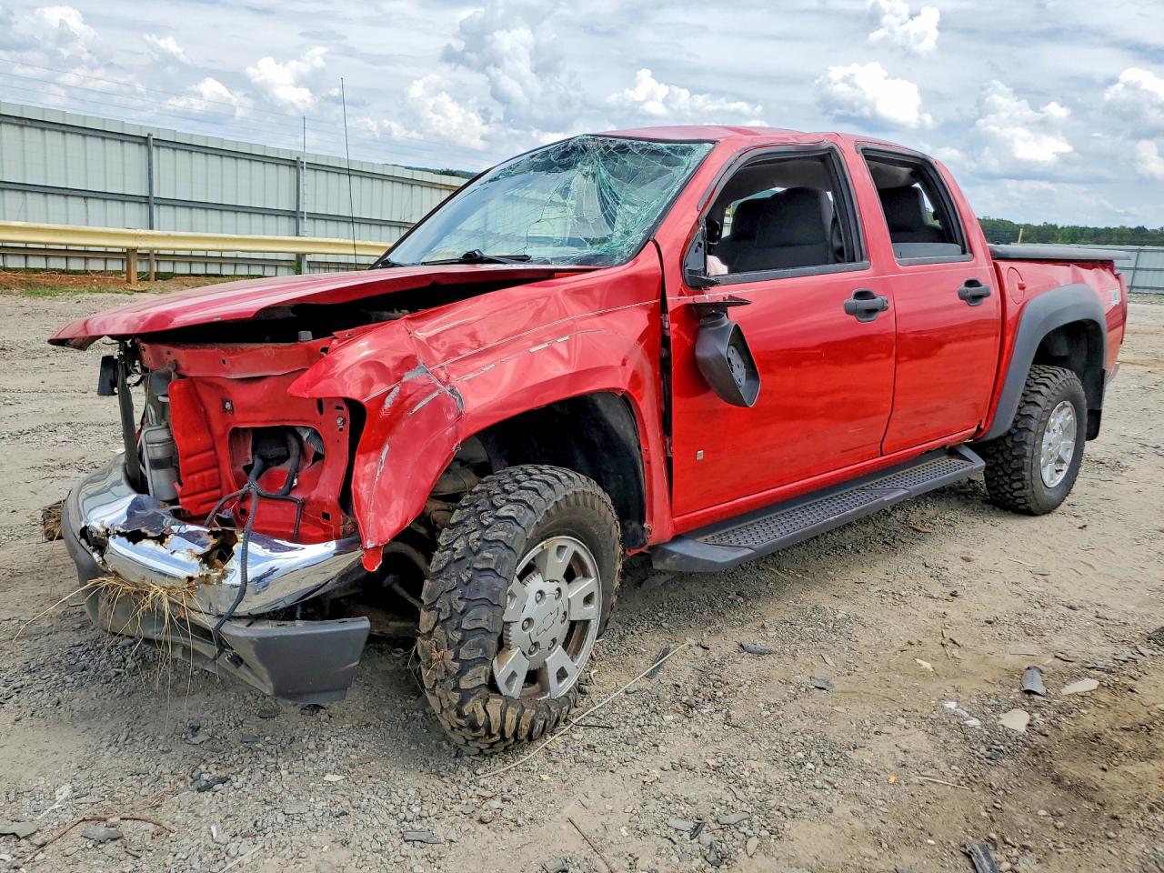 2006 Chevrolet Colorado Red vin: 1GCDT136668300053