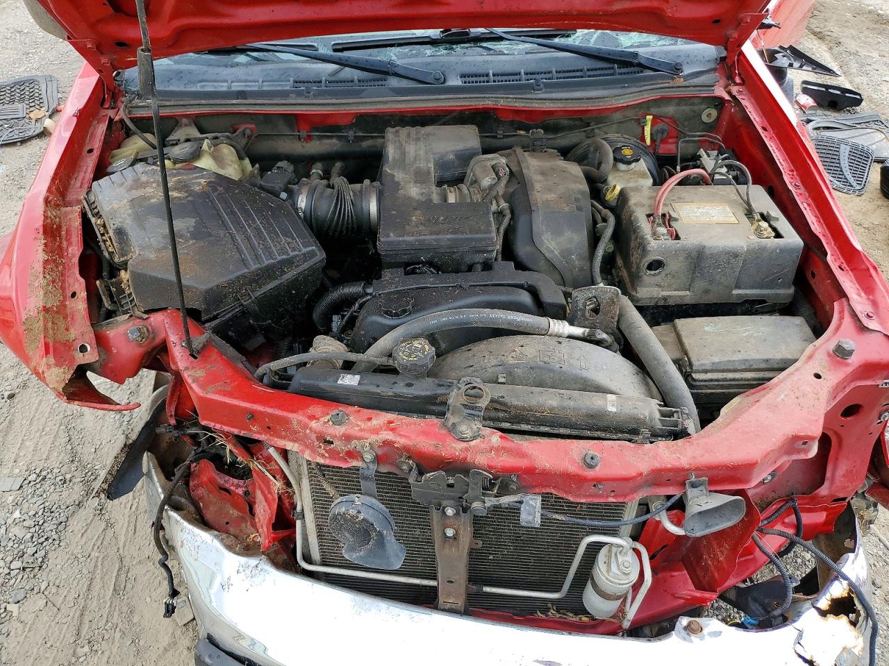 2006 Chevrolet Colorado Red vin: 1GCDT136668300053