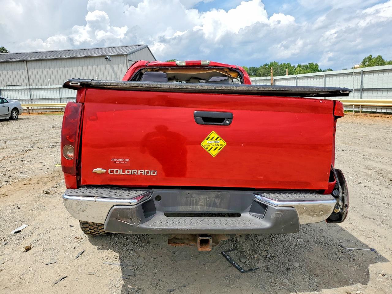 2006 Chevrolet Colorado Red vin: 1GCDT136668300053
