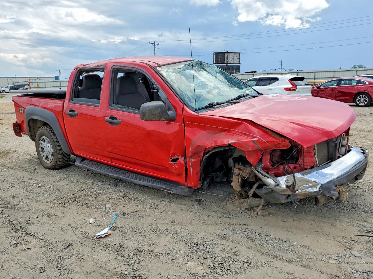 2006 Chevrolet Colorado Red vin: 1GCDT136668300053