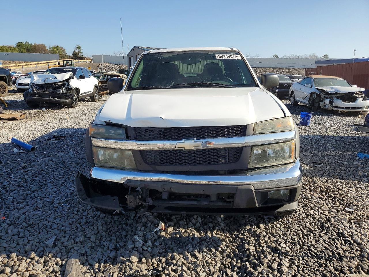 2004 Chevrolet Colorado White vin: 1GCDT136748133487