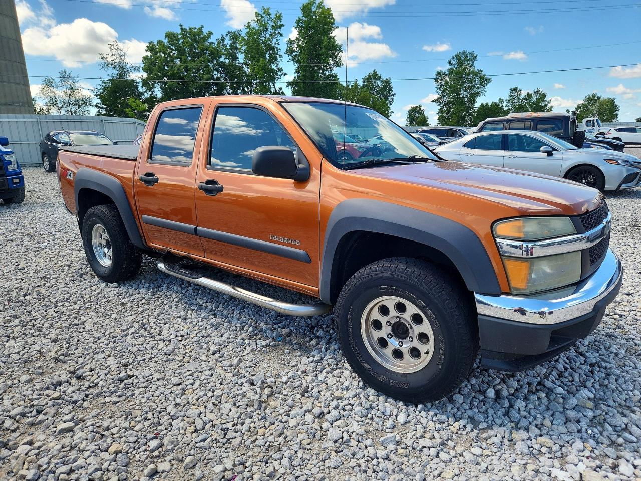 2004 Chevrolet Colorado Оранжевый vin: 1GCDT136748135272