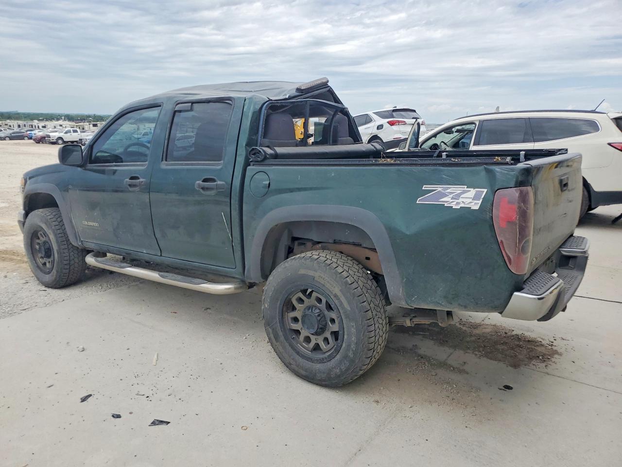 2005 Chevrolet Colorado Green vin: 1GCDT136758141459