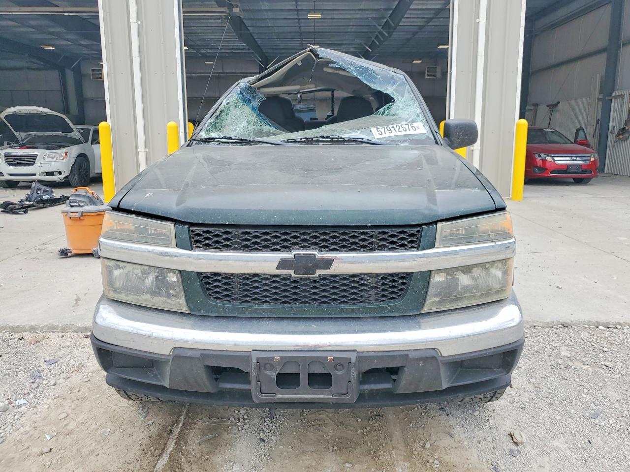 2005 Chevrolet Colorado Green vin: 1GCDT136758141459
