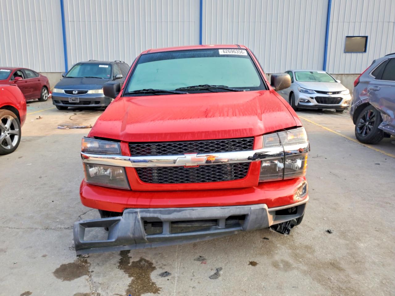 2005 Chevrolet Colorado Красный vin: 1GCDT136758171898
