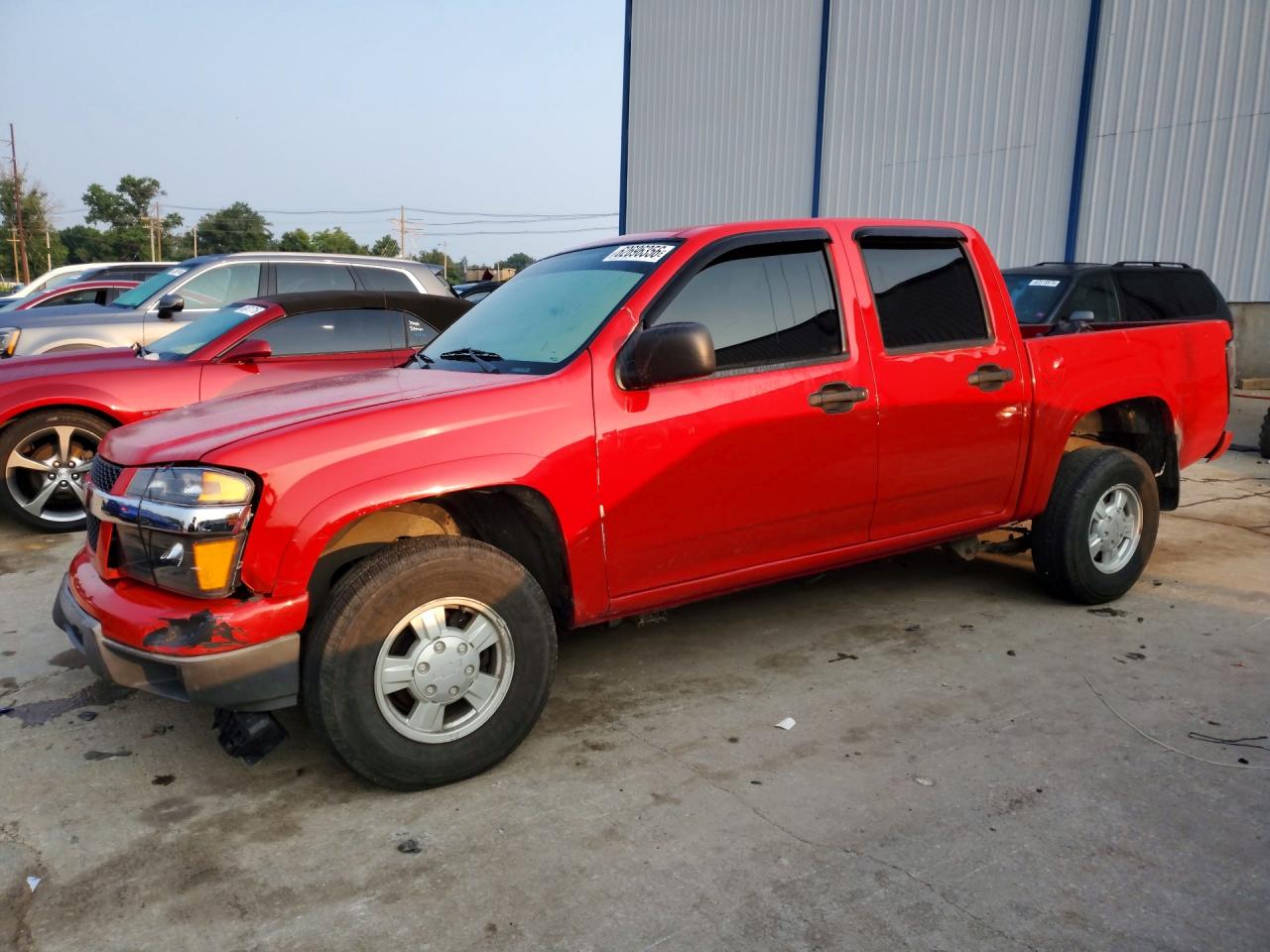 2005 Chevrolet Colorado Красный vin: 1GCDT136758171898