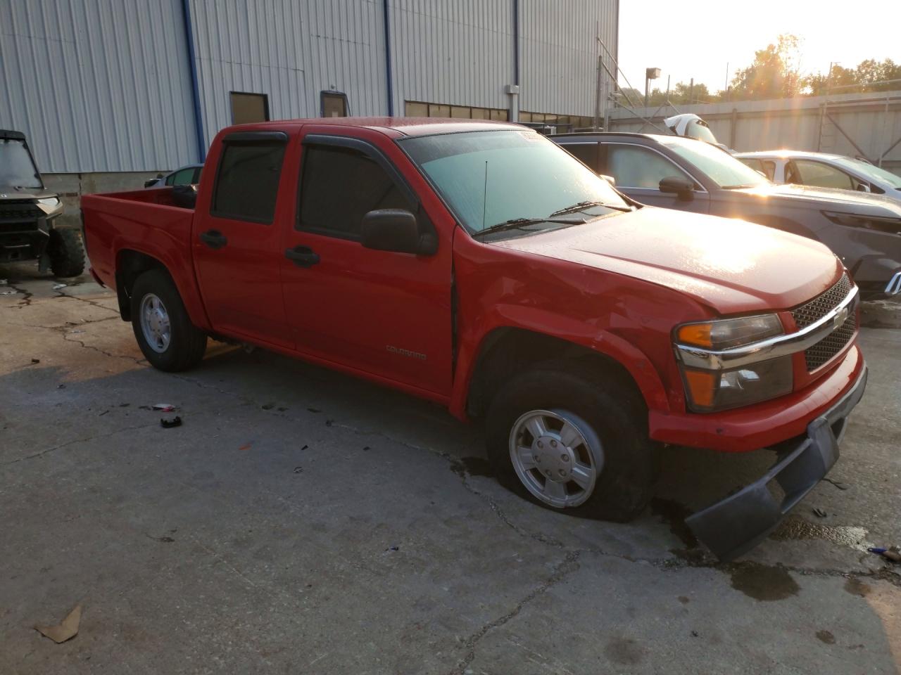 2005 Chevrolet Colorado Красный vin: 1GCDT136758171898
