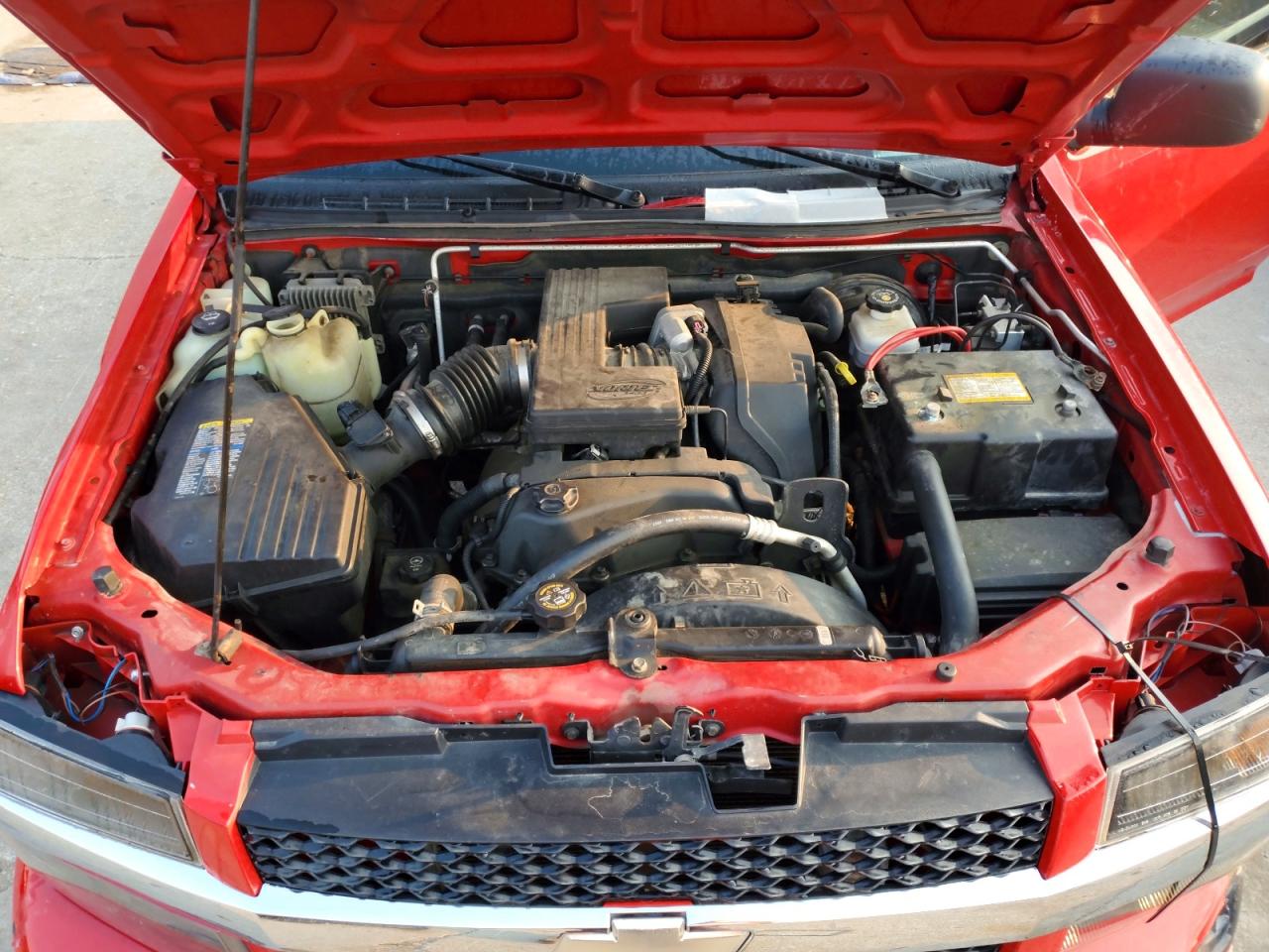 2005 Chevrolet Colorado Красный vin: 1GCDT136758171898