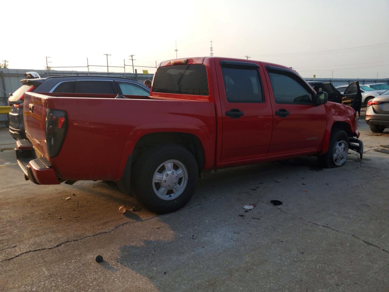 2005 Chevrolet Colorado Красный vin: 1GCDT136758171898