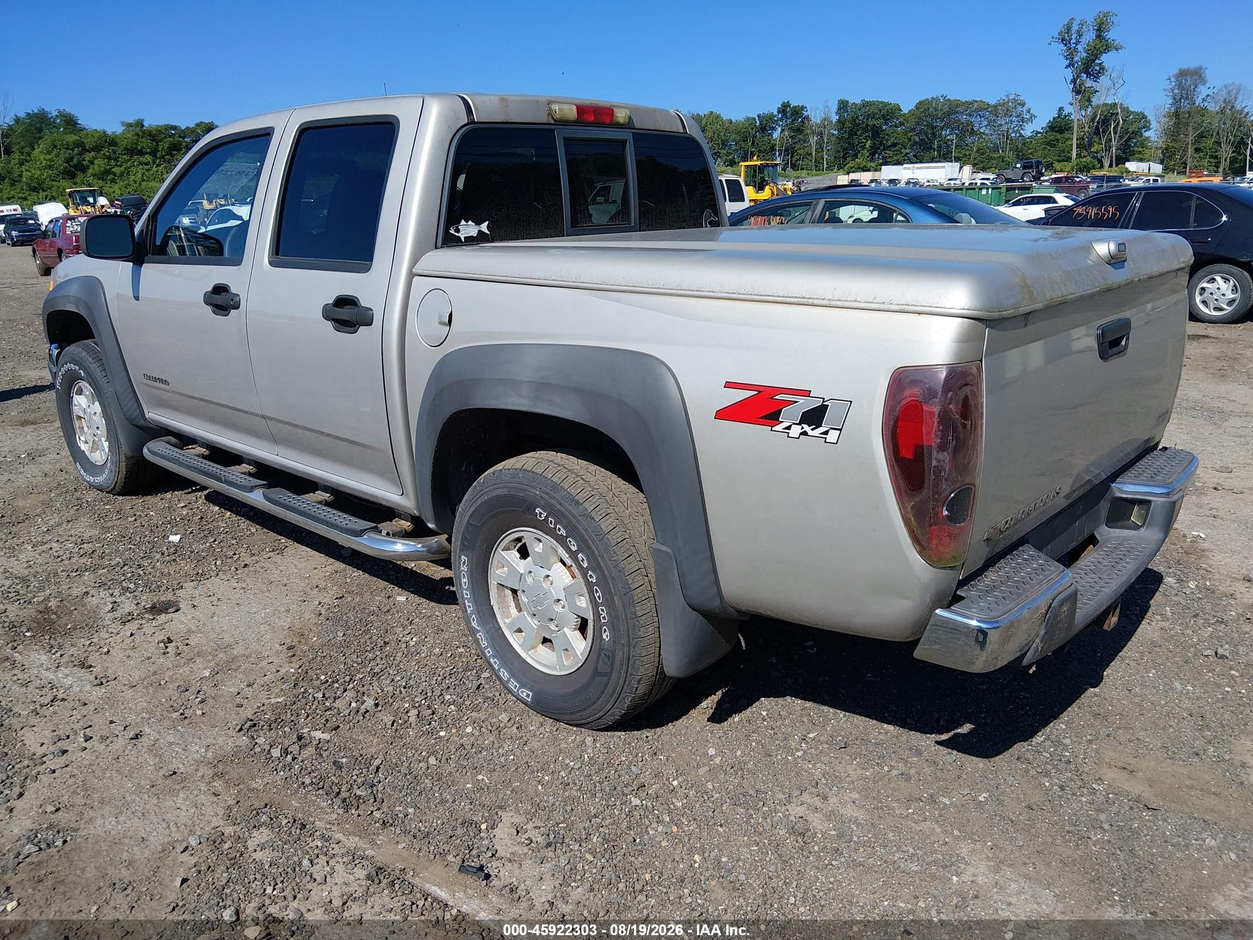 2005 Chevrolet Colorado Ls Silver vin: 1GCDT136758236202
