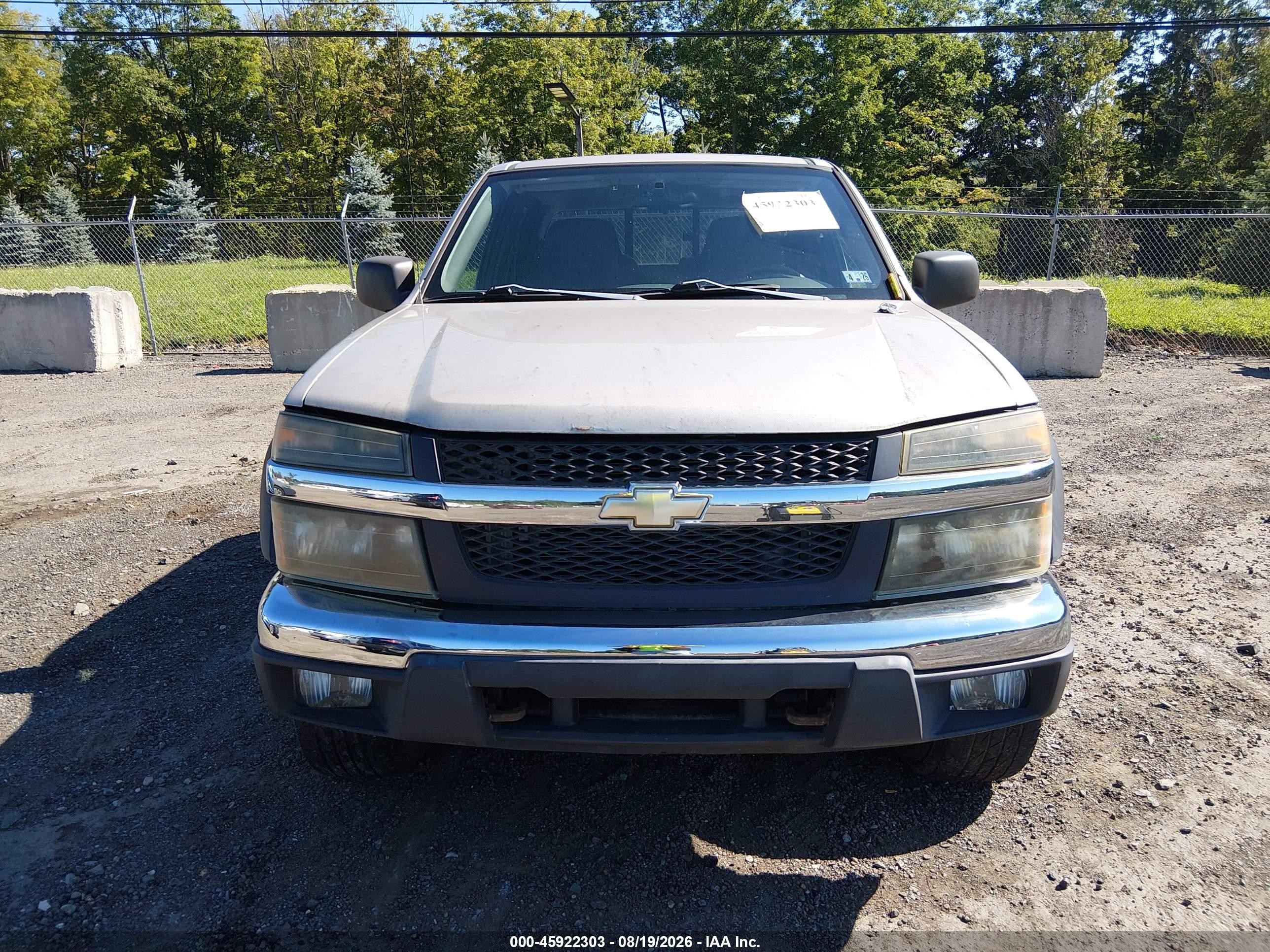 2005 Chevrolet Colorado Ls Silver vin: 1GCDT136758236202