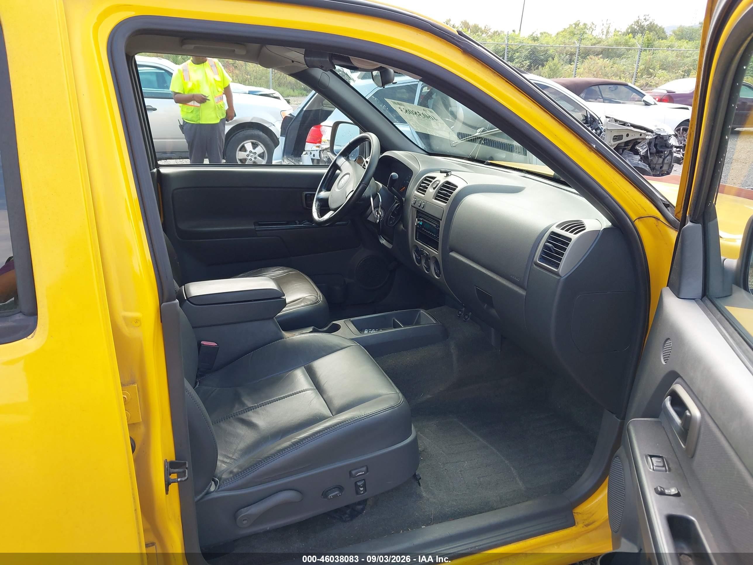 2005 Chevrolet Colorado Ls Желтый vin: 1GCDT136758256269