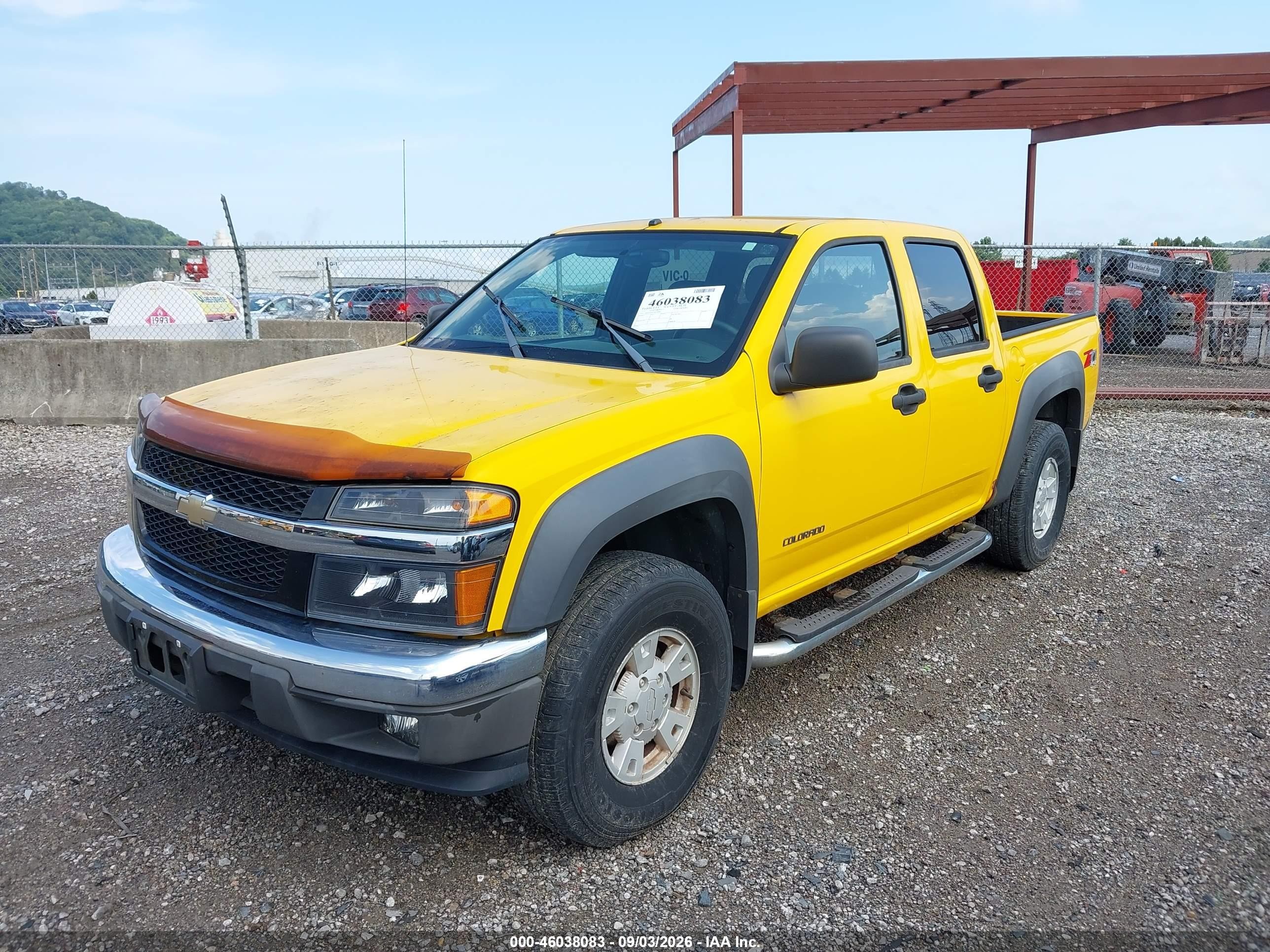 2005 Chevrolet Colorado Ls Желтый vin: 1GCDT136758256269